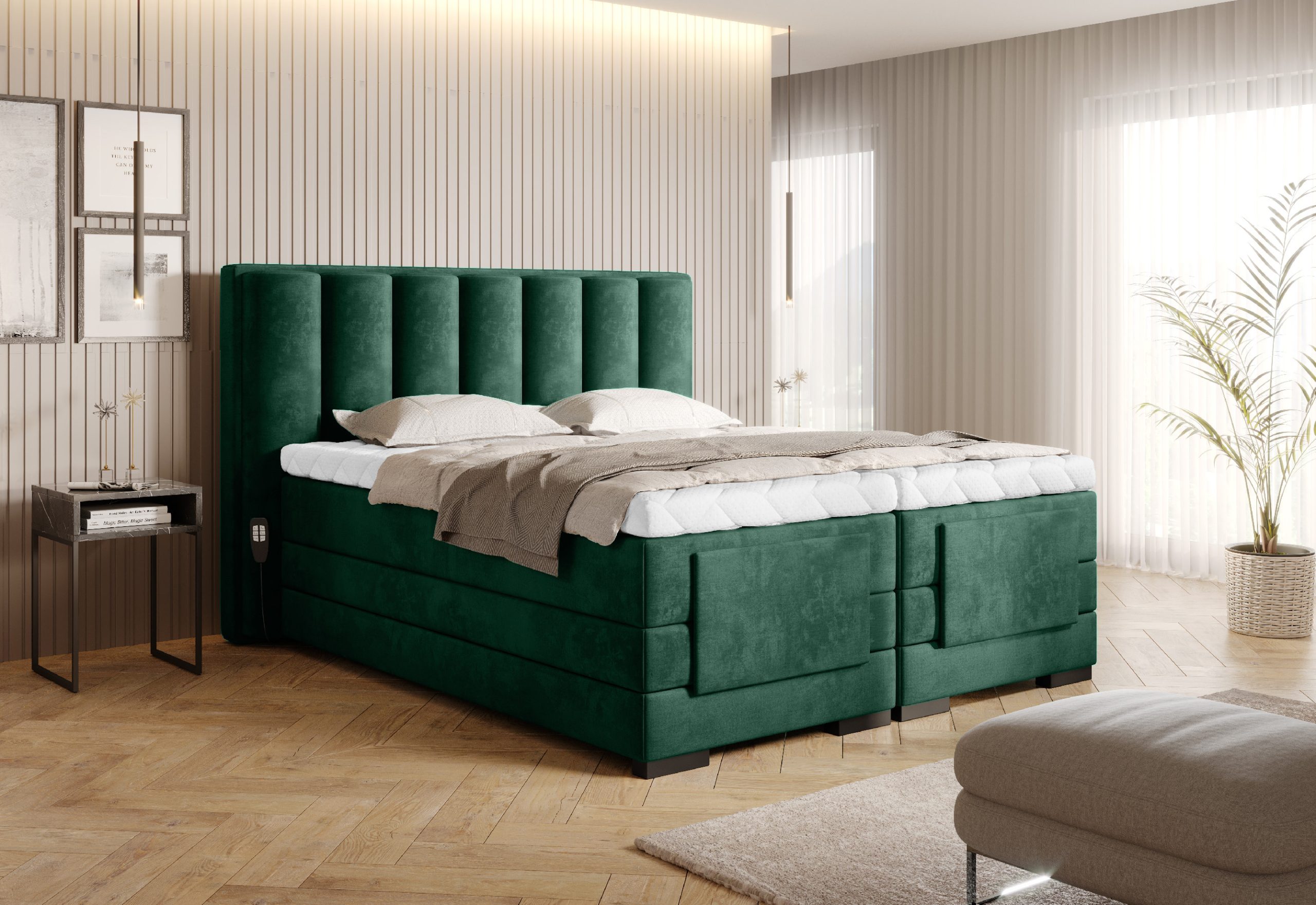Boxspring Veros Rozměr: 140 x 200 cm