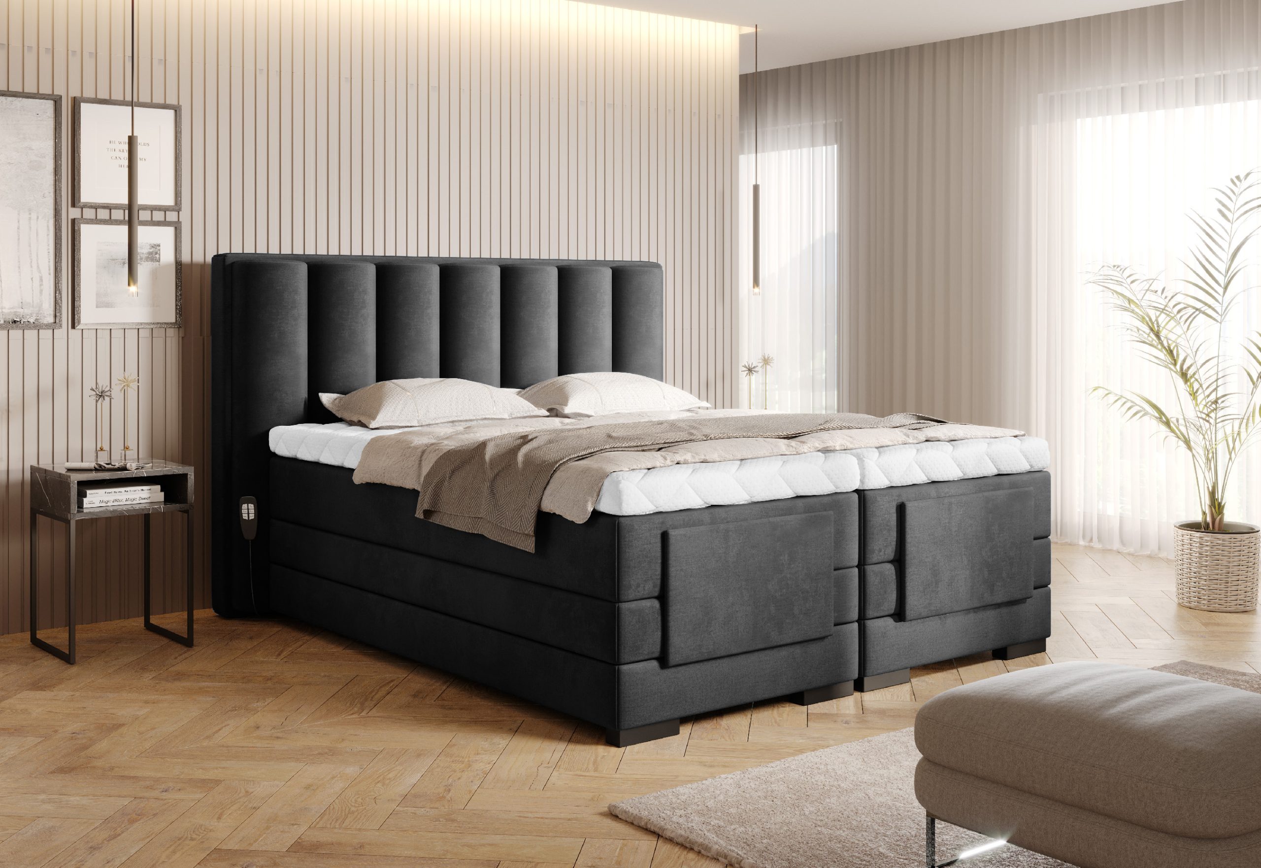 Boxspring Veros Rozměr: 140 x 200 cm