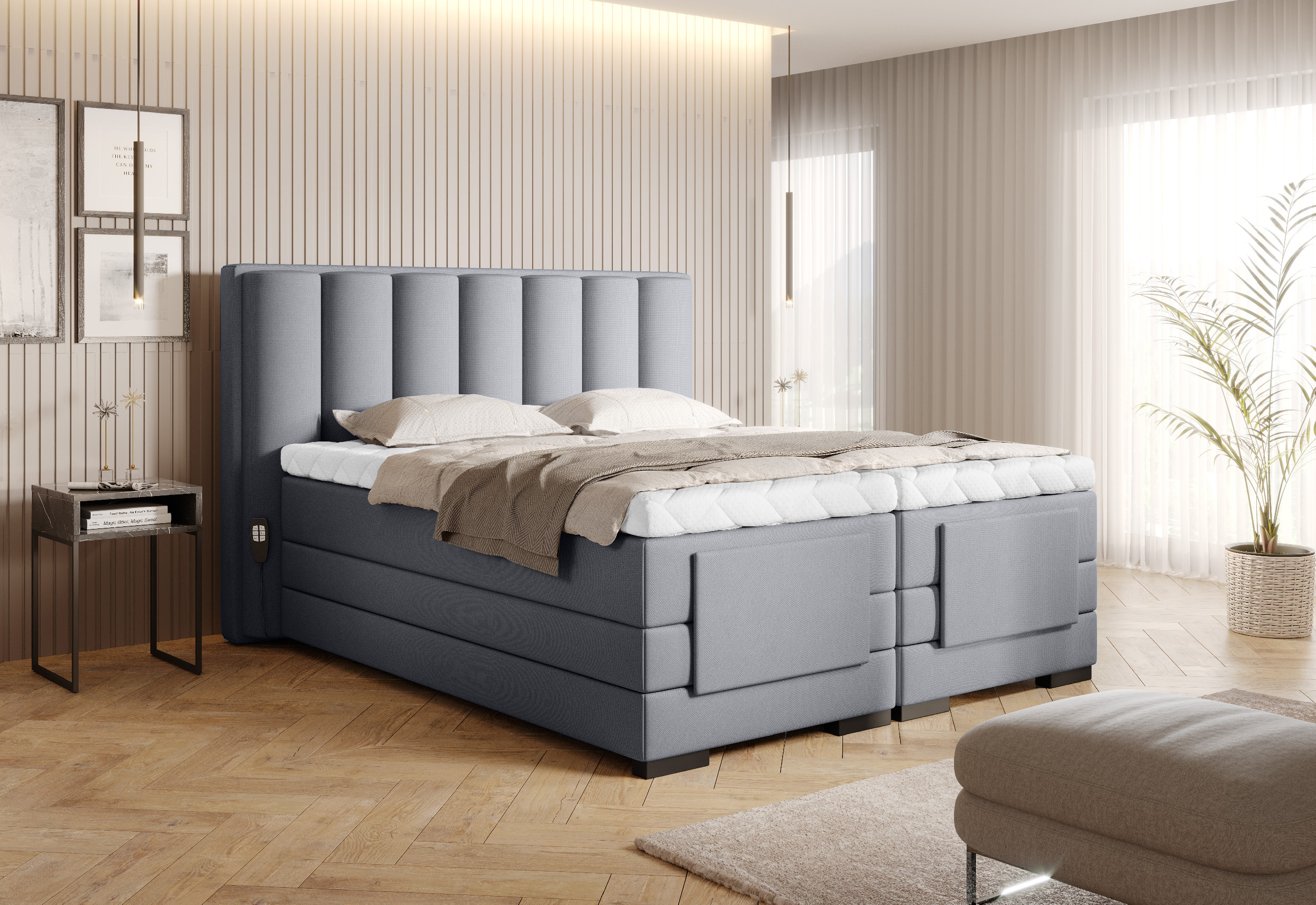 Boxspring Veros Rozměr: 140 x 200 cm