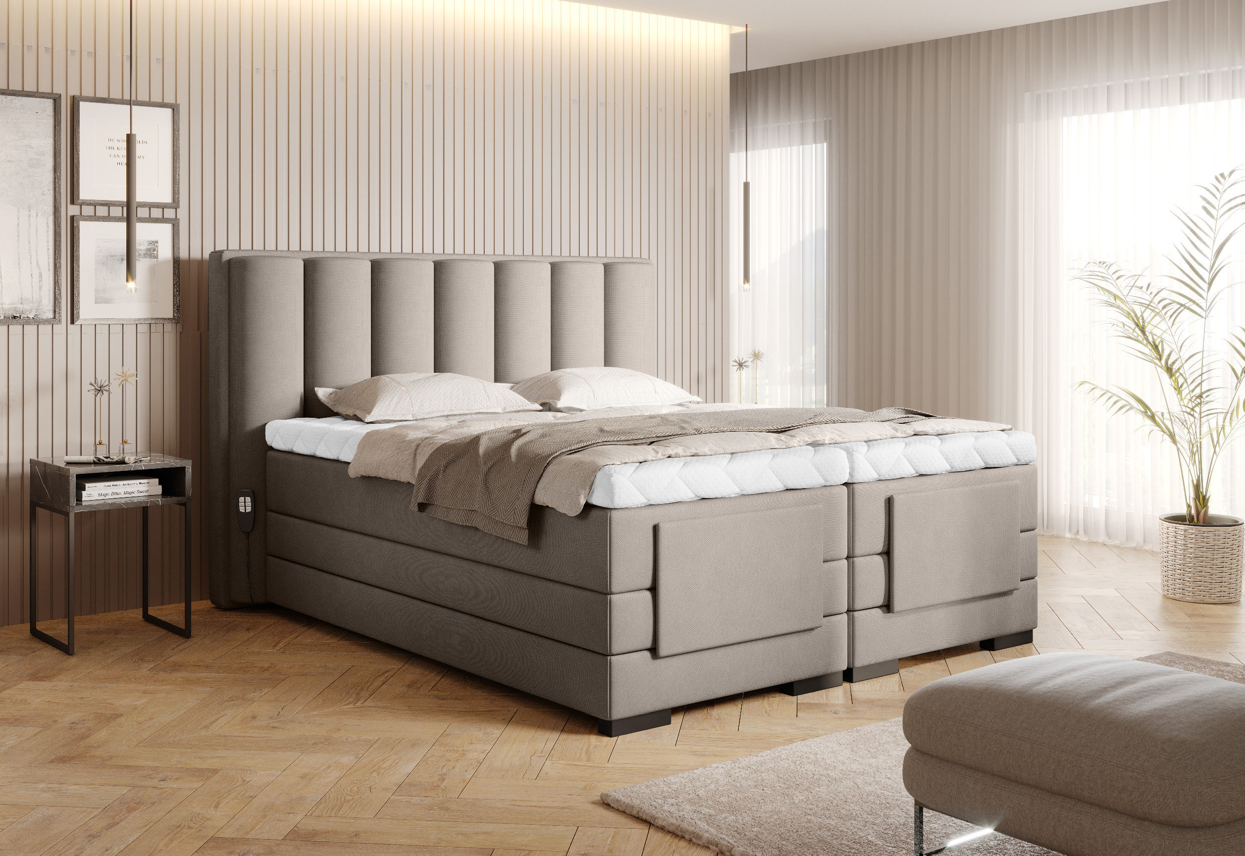 Boxspring Veros Rozměr: 140 x 200 cm
