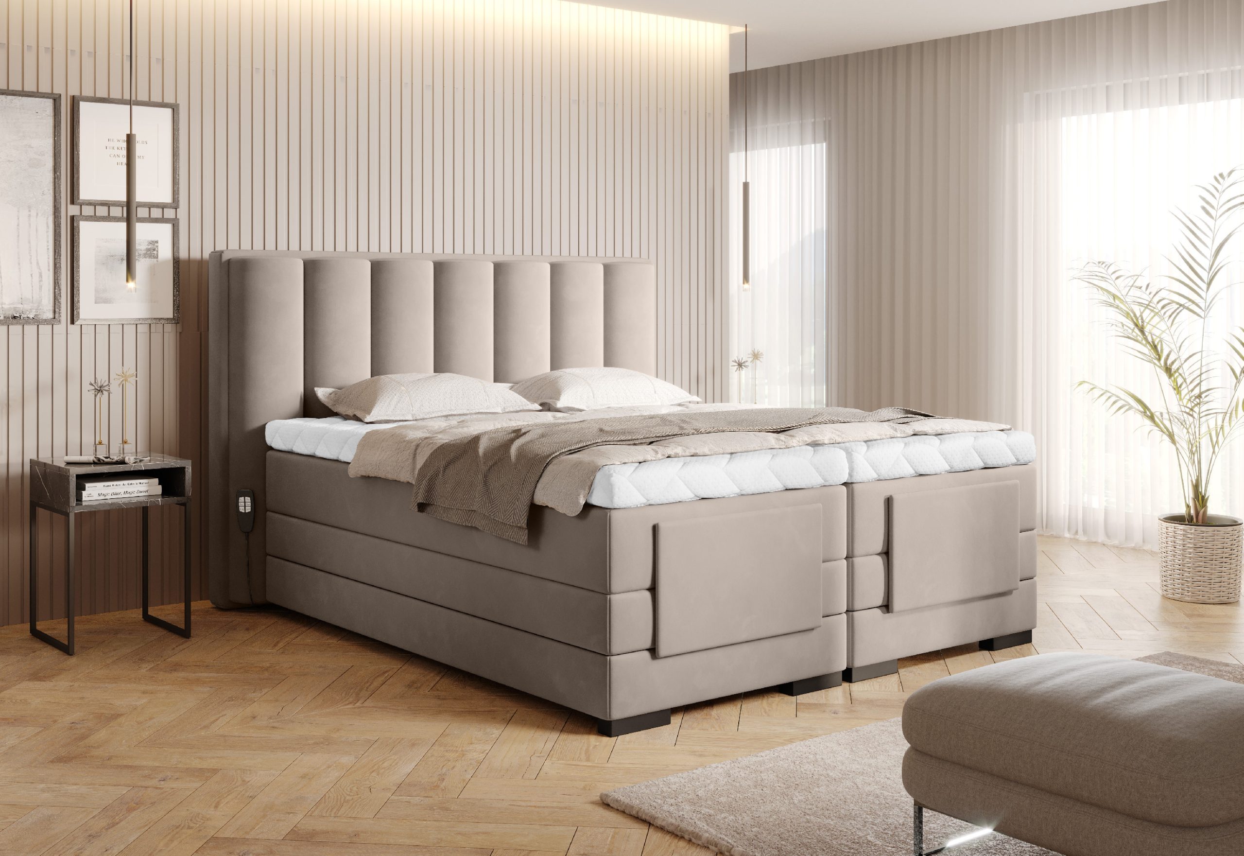 Boxspring Veros Rozměr: 140 x 200 cm
