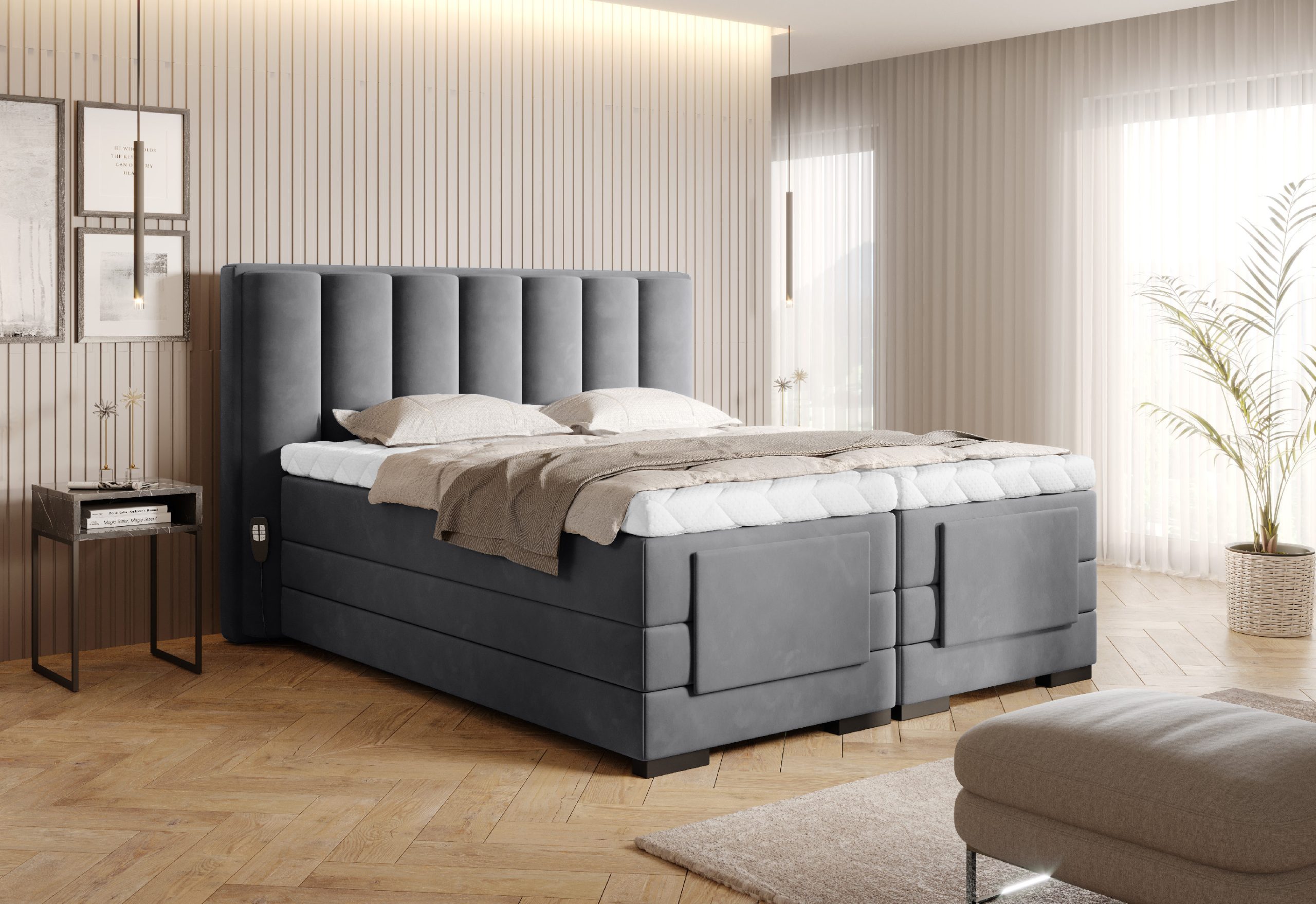 Boxspring Veros Rozměr: 140 x 200 cm
