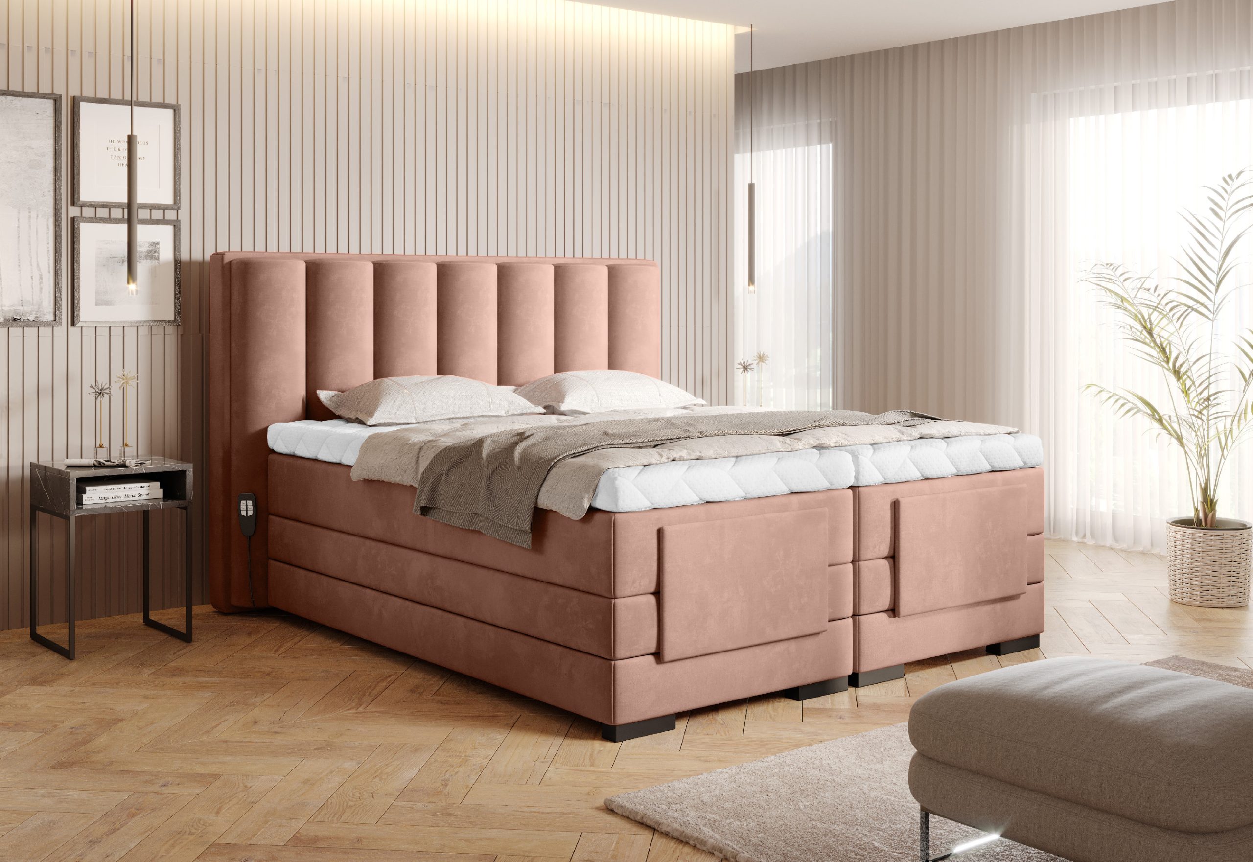Boxspring Veros Rozměr: 140 x 200 cm