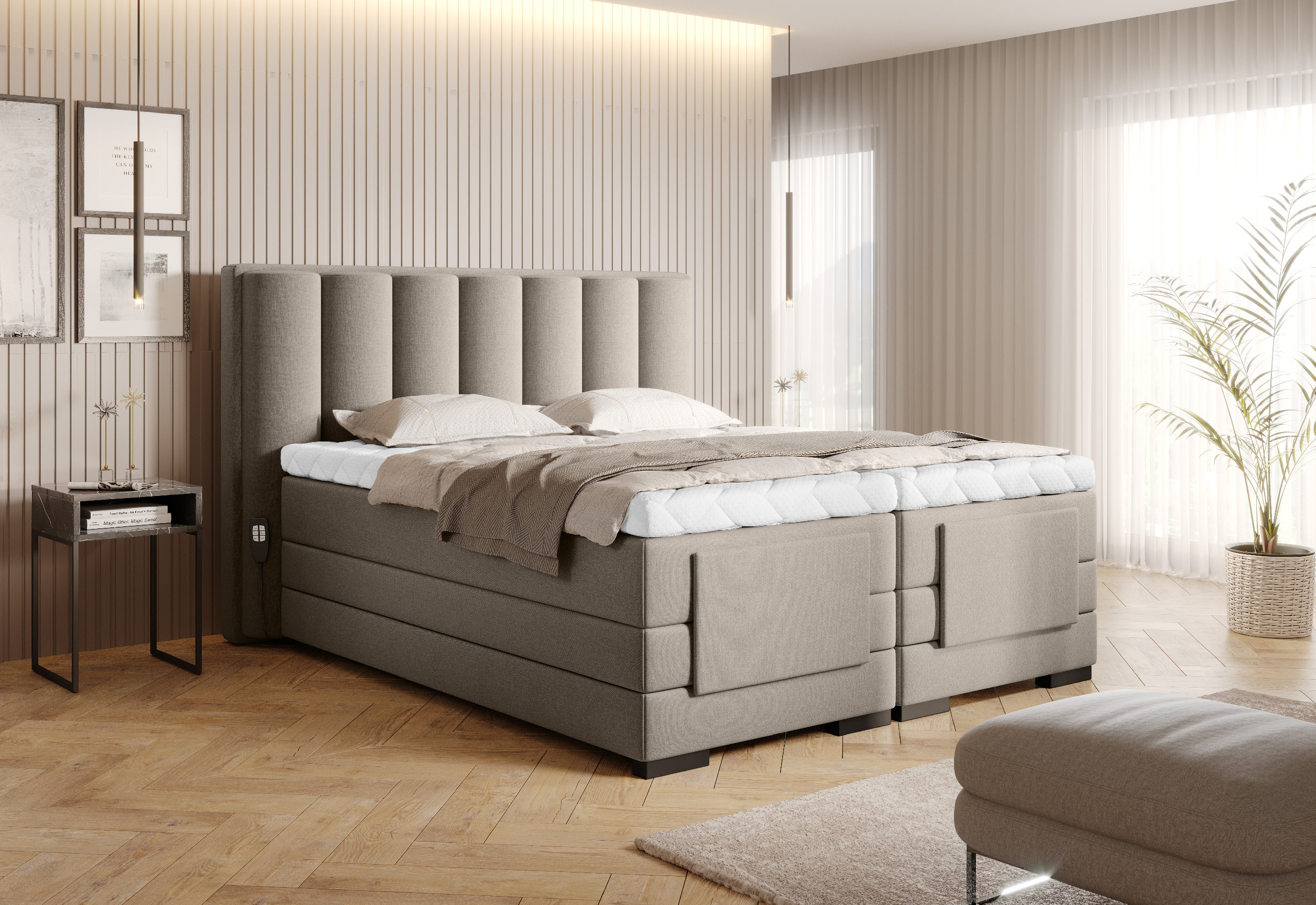 Boxspring Veros Rozměr: 140 x 200 cm