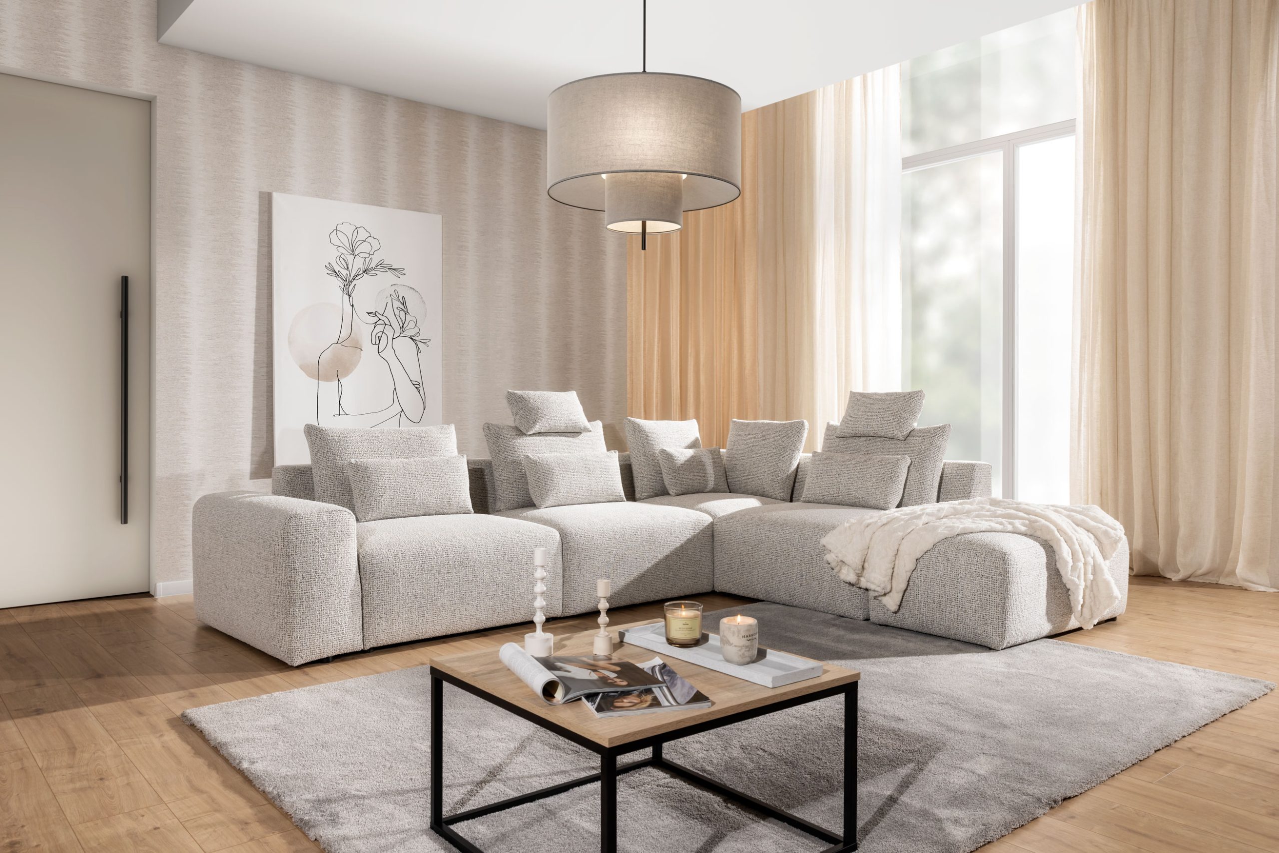 Sedací souprava Bastia 2 Provedení: Levá varianta