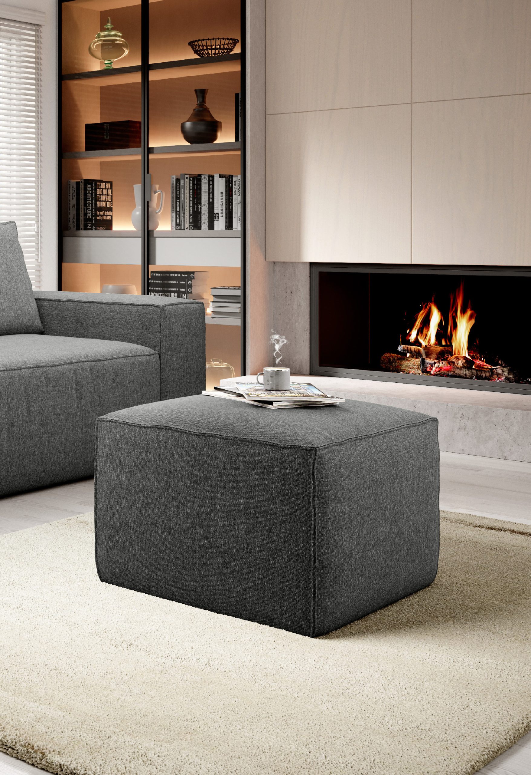 Taburet Silla látka: Flores 4