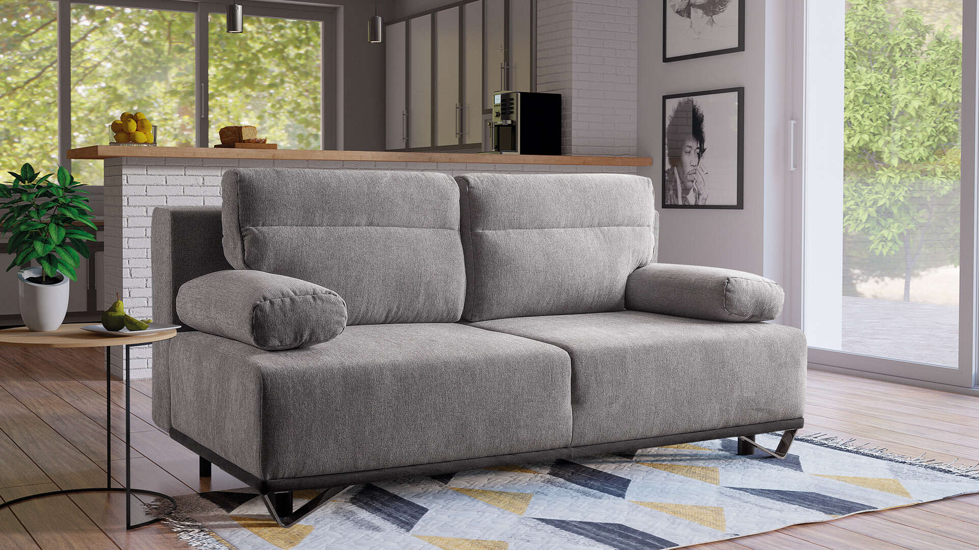 Pohovka Chester 3FBA Látka: Solar 28