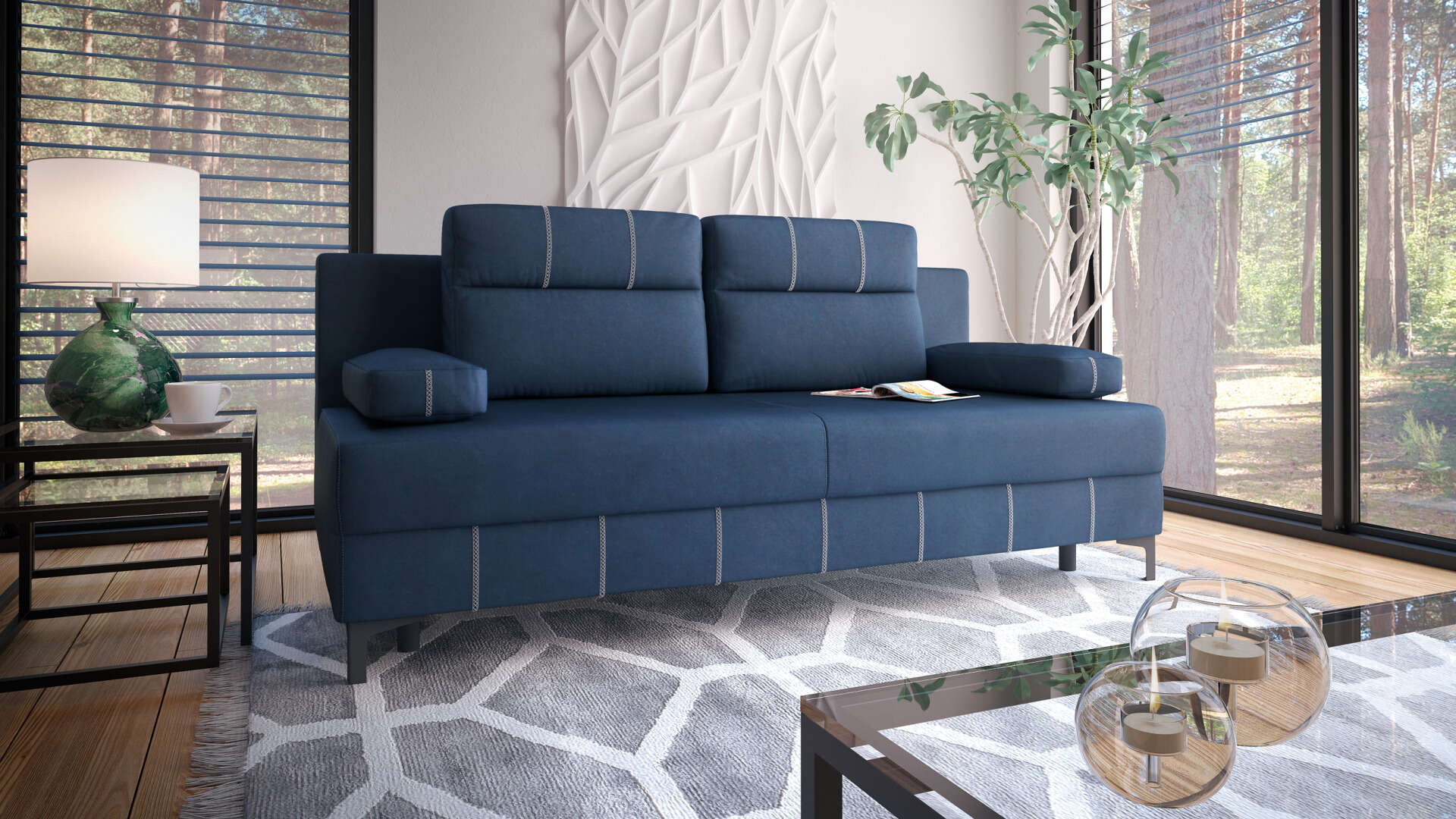 Pohovka Diuna 3FBA Látka: Letto 83