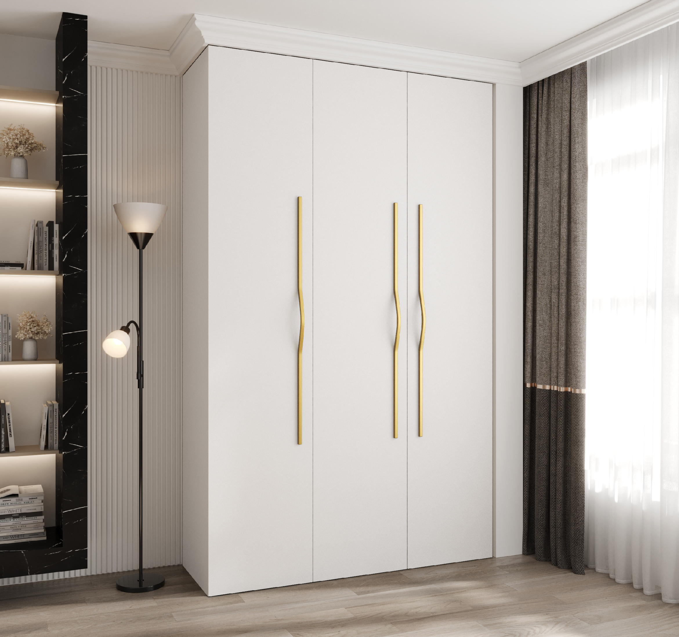 Šatní skříň Como 2 - hloubka 40 cm Rozměry: 150 cm