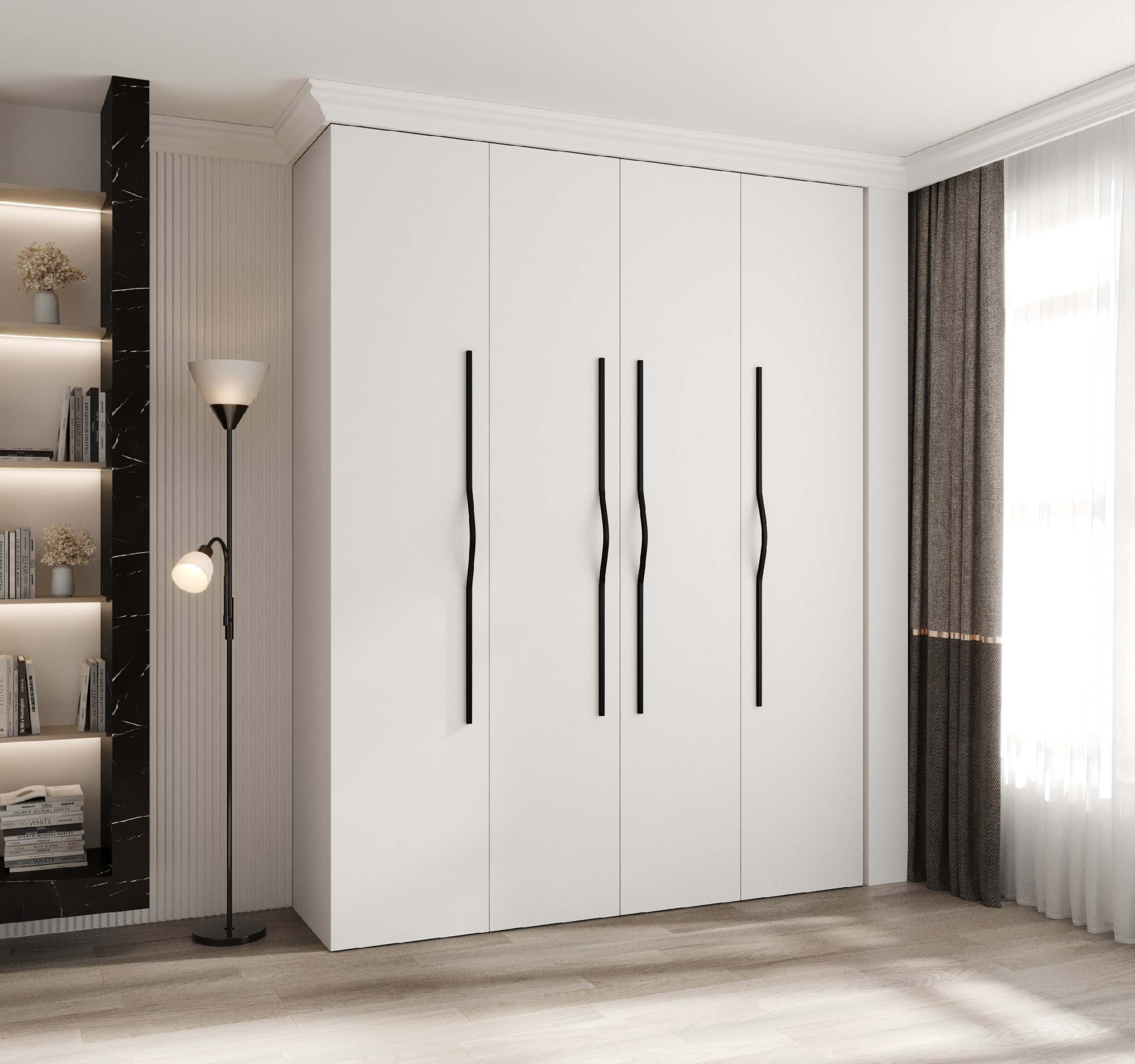 Šatní skříň Como 2 - hloubka 50 cm Rozměry: 190 cm