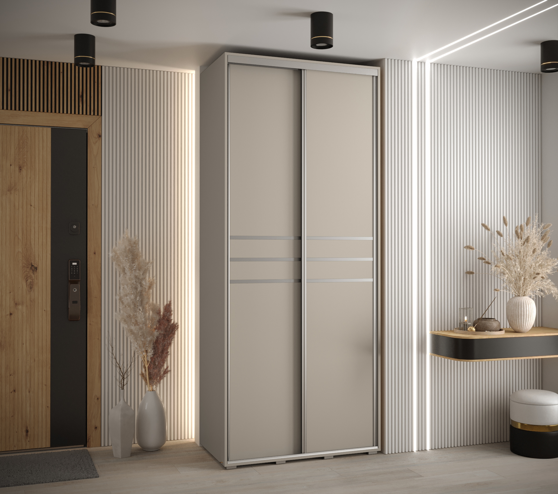 Šatní skříň Dakota 10 - hloubka 45 cm Rozměry: 100 cm