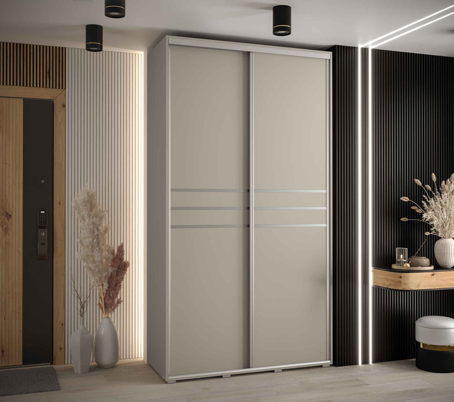 Šatní skříň Dakota 10 - hloubka 45 cm Rozměry: 140 cm