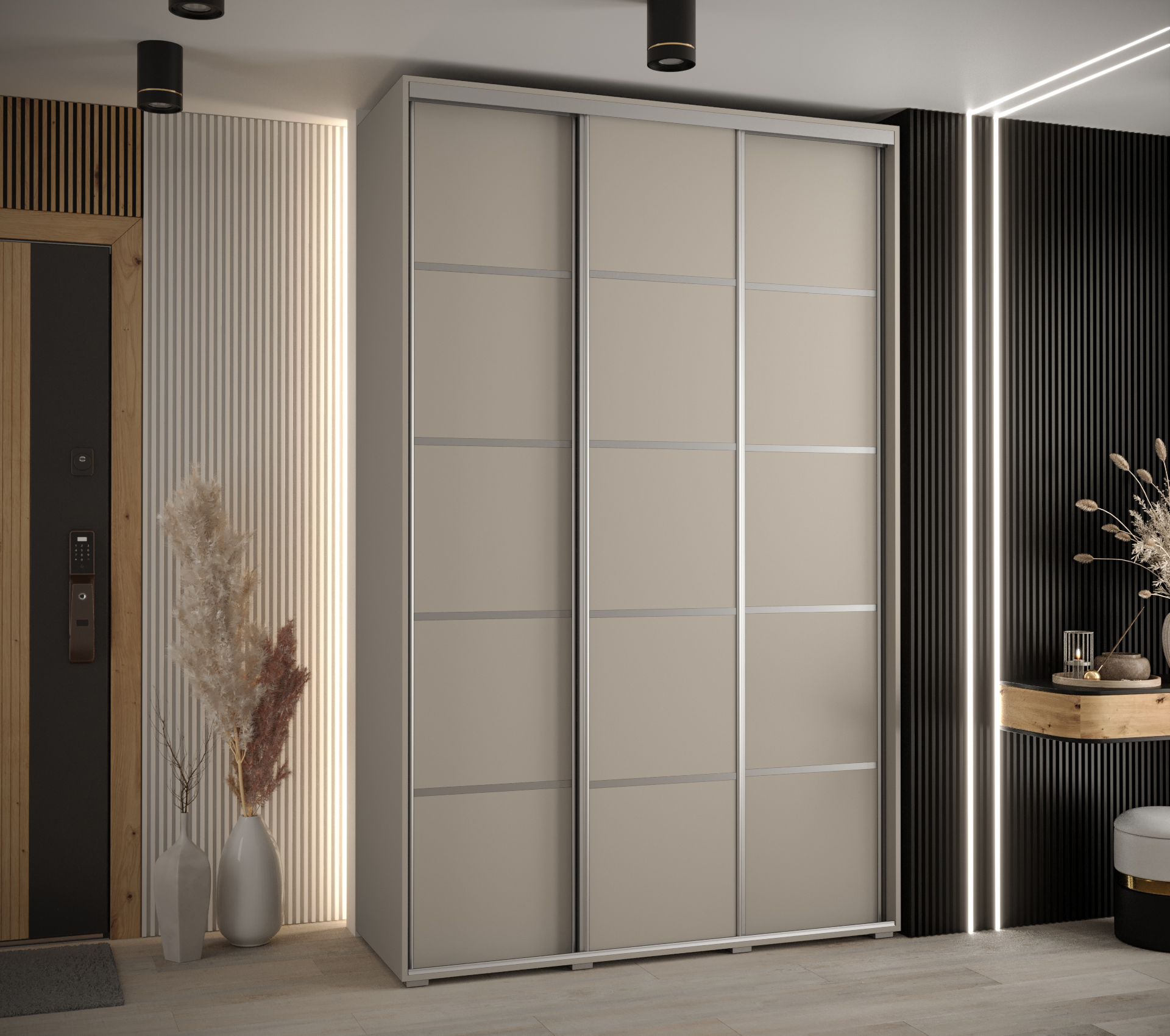 Šatní skříň Dakota 4 - hloubka 60 cm Rozměry: 150 cm