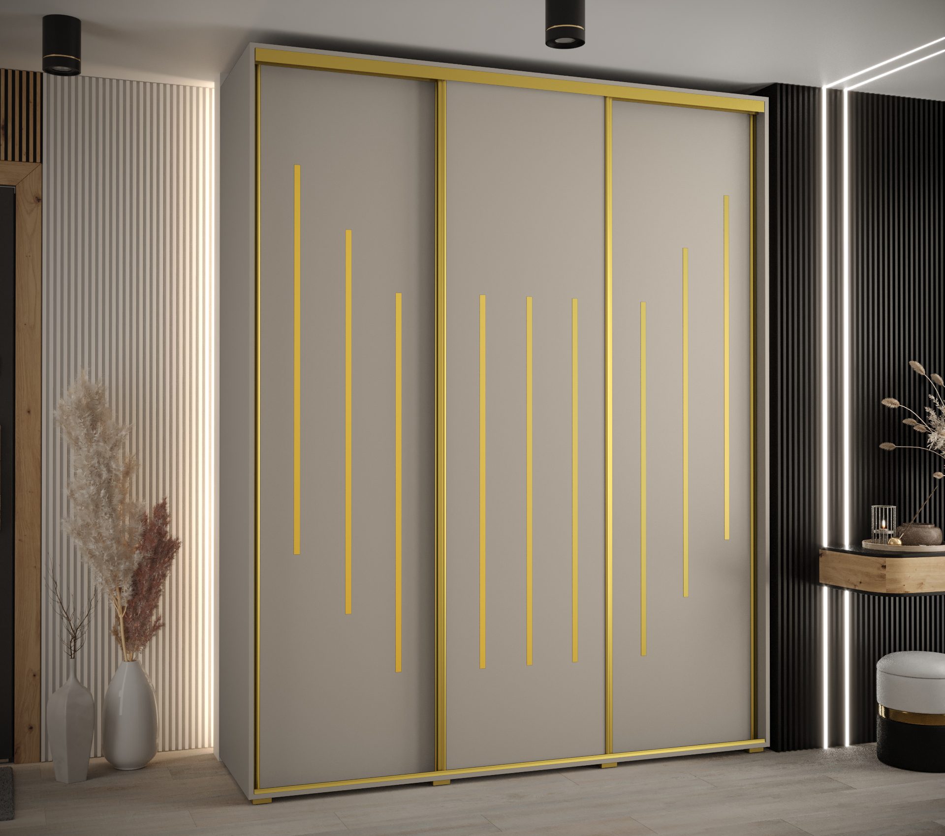 Šatní skříň Dakota 8 - hloubka 45 cm Rozměry: 200 cm