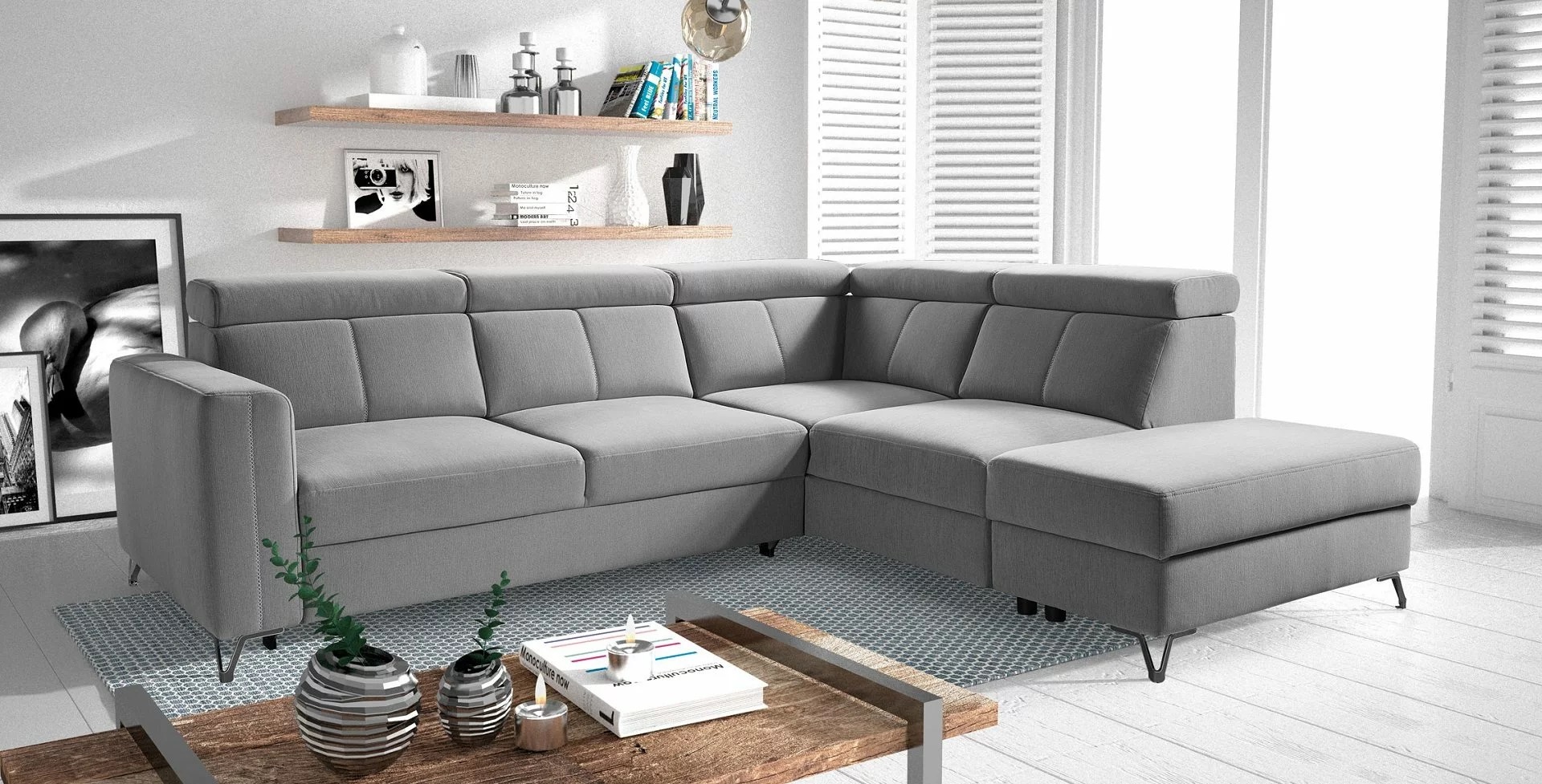 Sedací souprava Elbrus L 2 Provedení: Pravá varianta