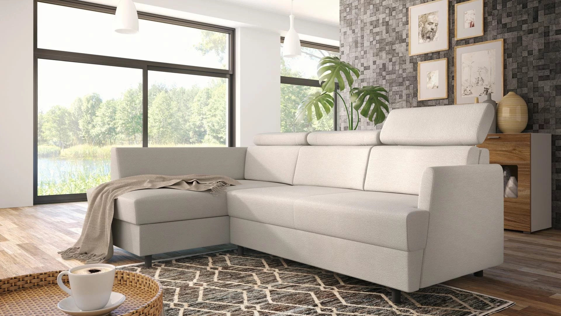 Sedací souprava Fiore Provedení: Levá varianta