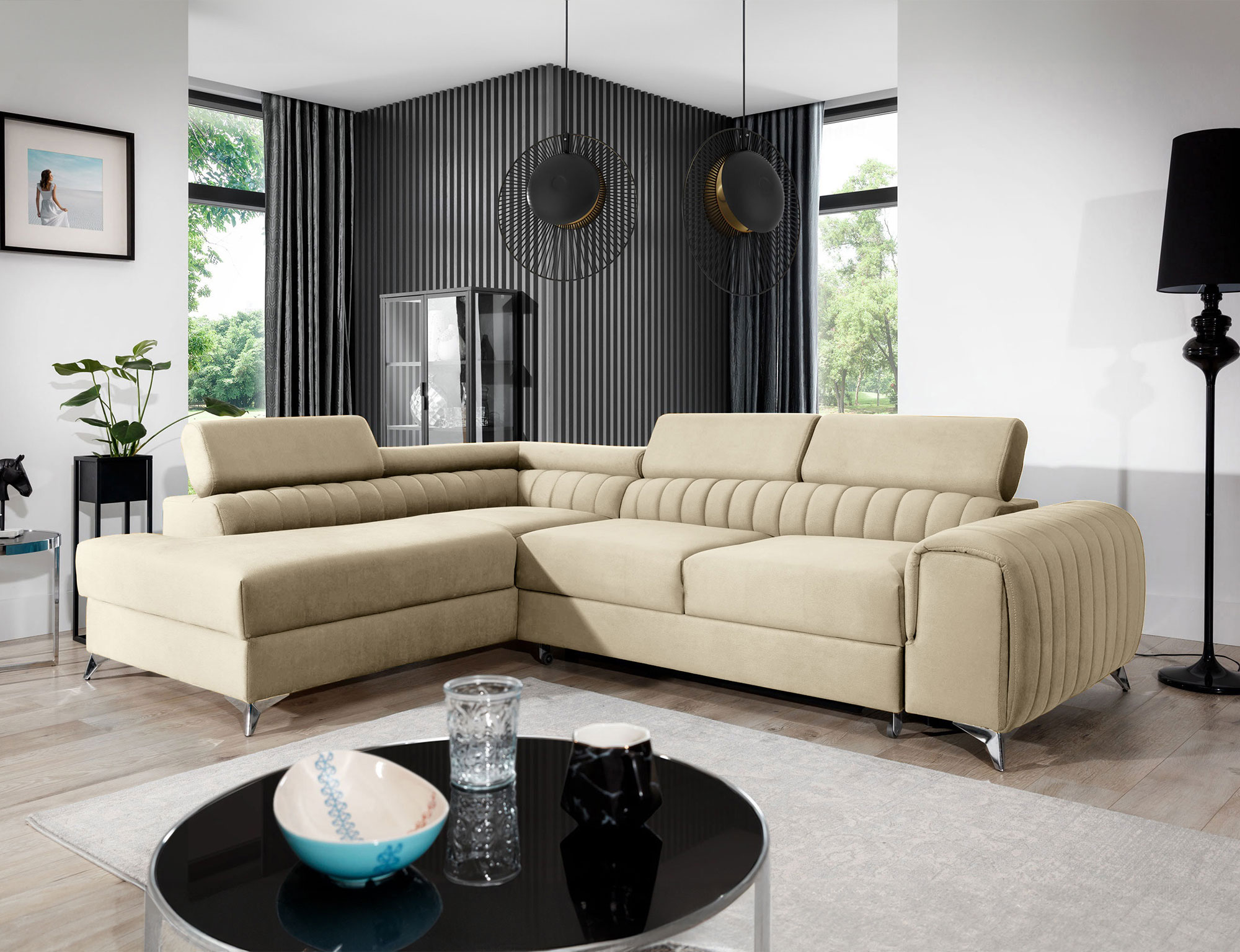 Sedací souprava Laurence Provedení: Levá varianta