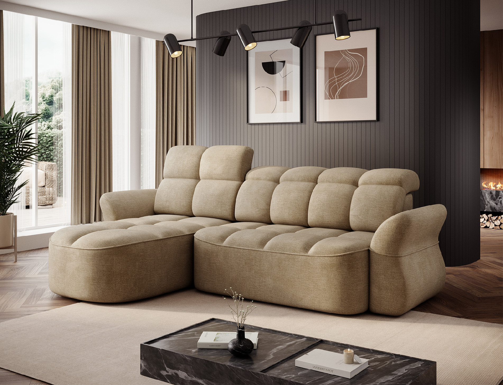 Sedací souprava Beneth Provedení: Levá varianta