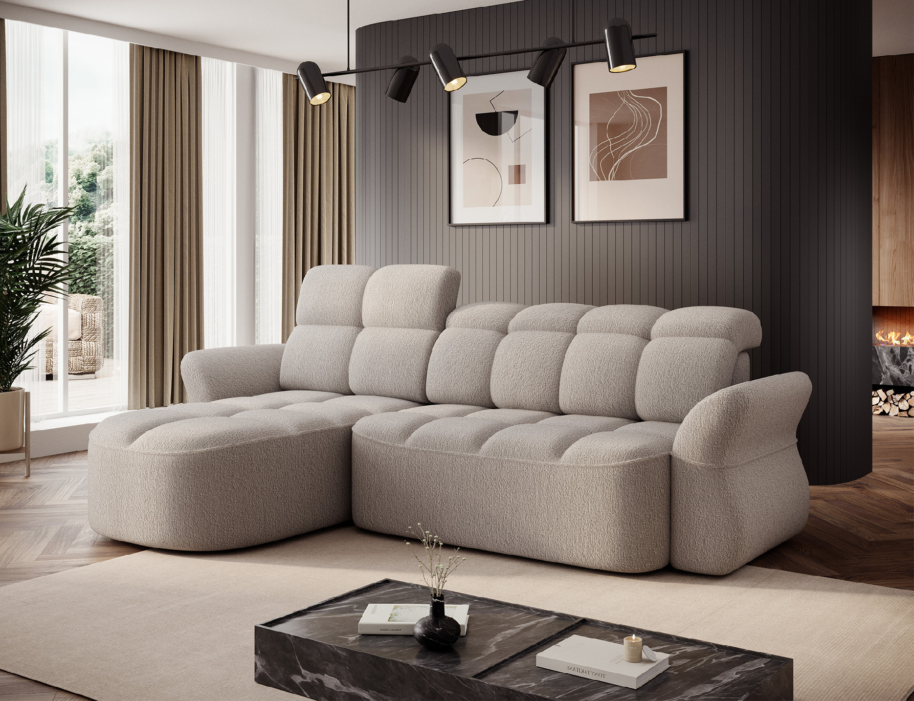 Sedací souprava Beneth Provedení: Levá varianta