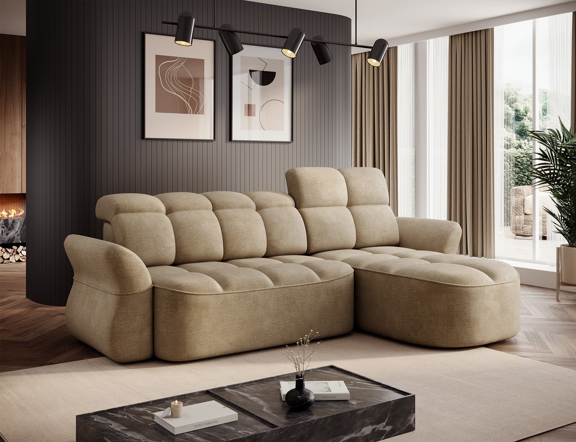 Sedací souprava Beneth Provedení: Pravá varianta