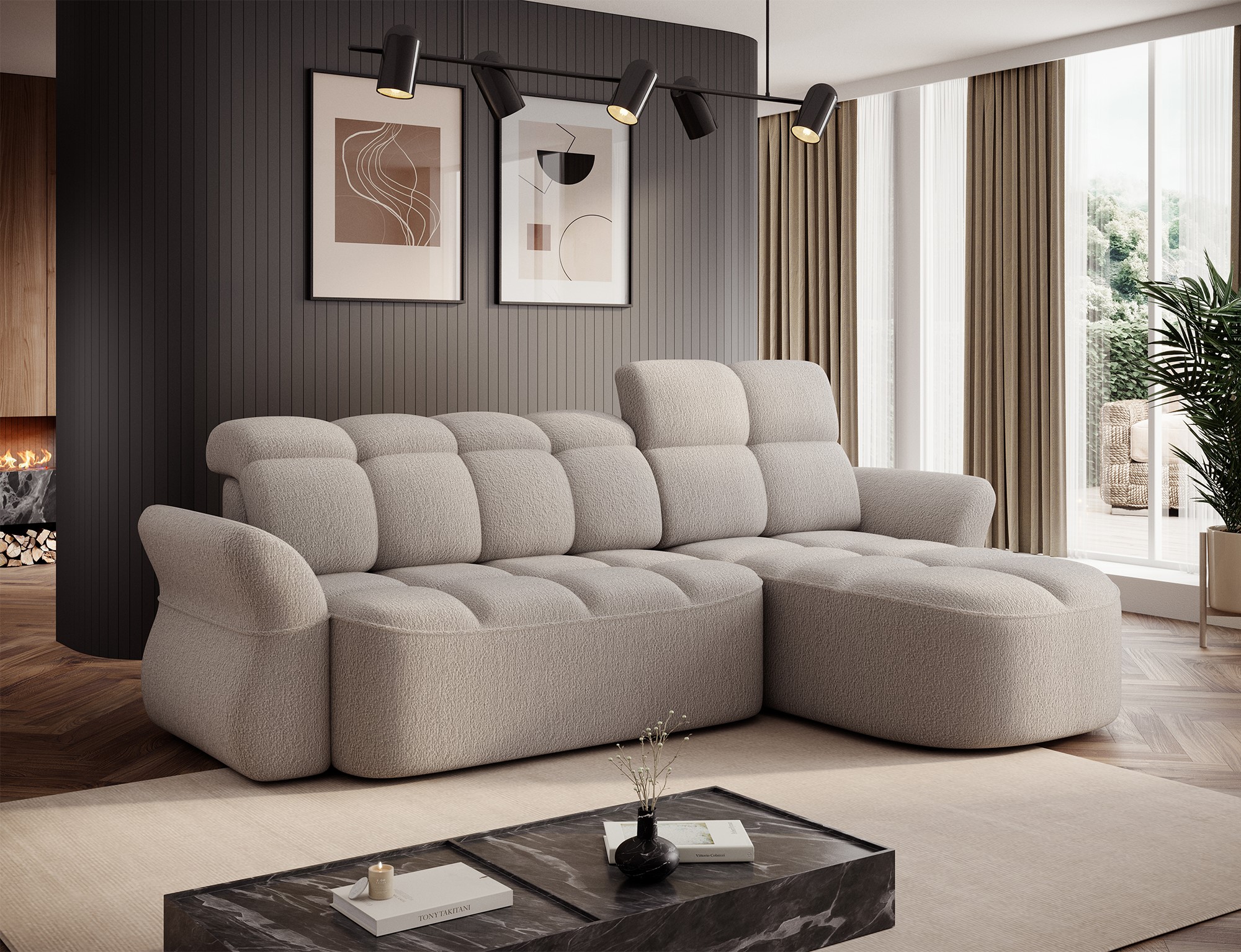 Sedací souprava Beneth Provedení: Pravá varianta