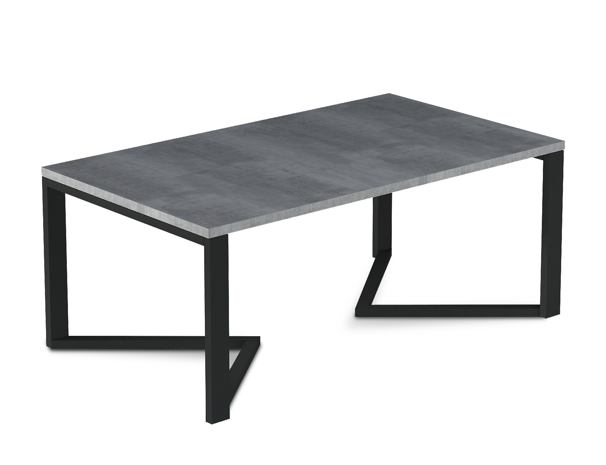 Konferenční stolek Gavino Barva desky: Beton