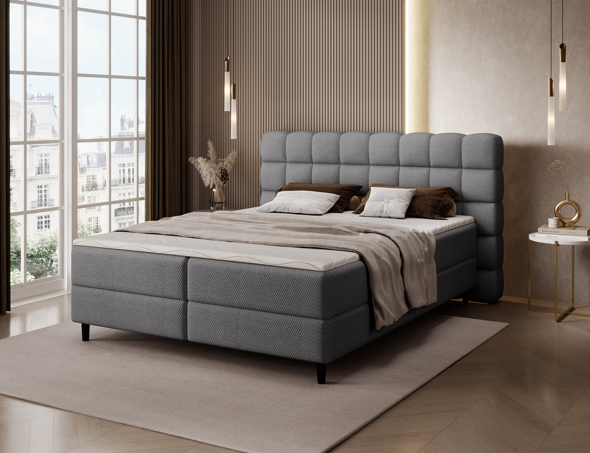 Boxspring Camma Rozměr: 140 x 200 cm