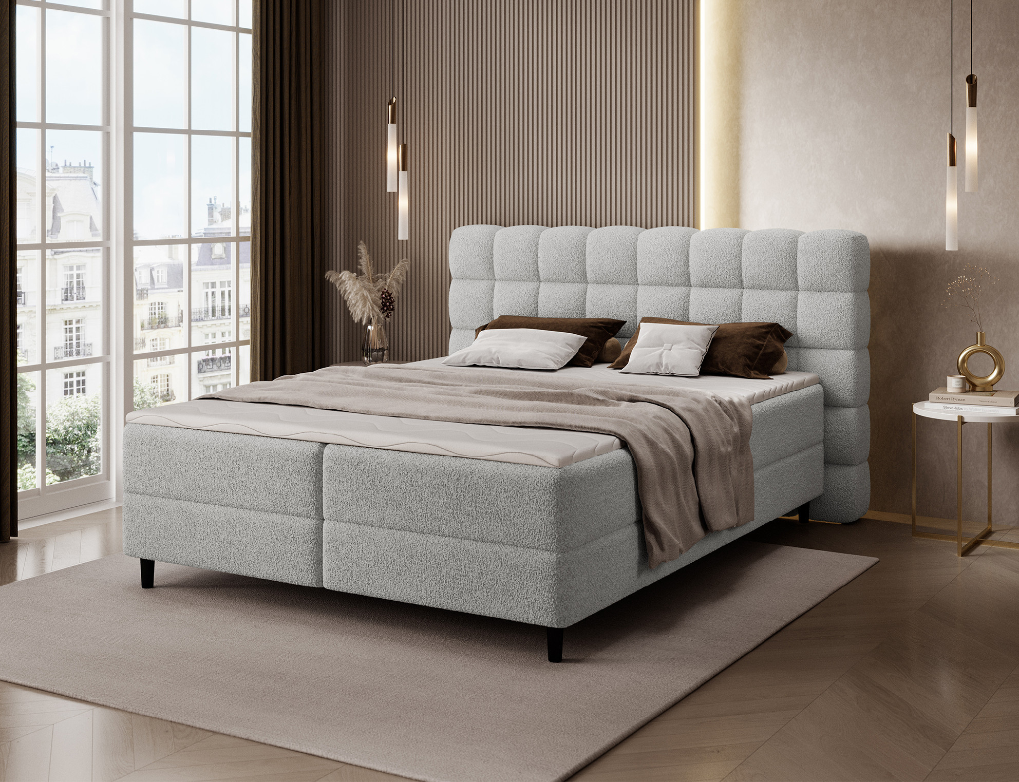 Boxspring Camma Rozměr: 140 x 200 cm