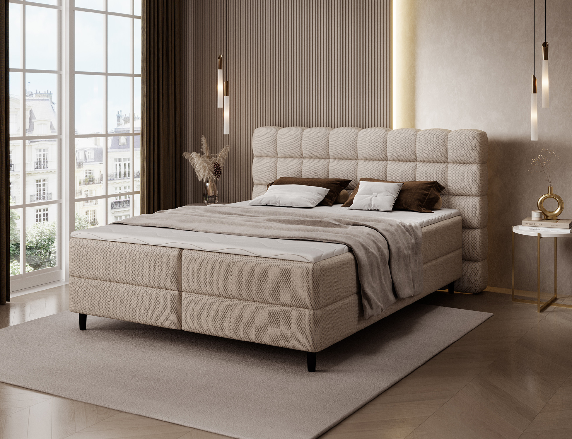 Boxspring Camma Rozměr: 180 x 200 cm