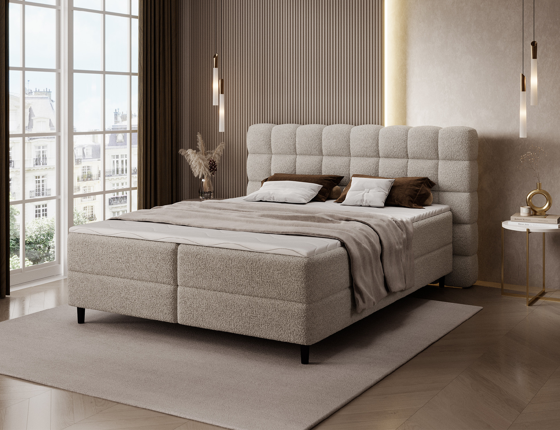Boxspring Camma Rozměr: 180 x 200 cm