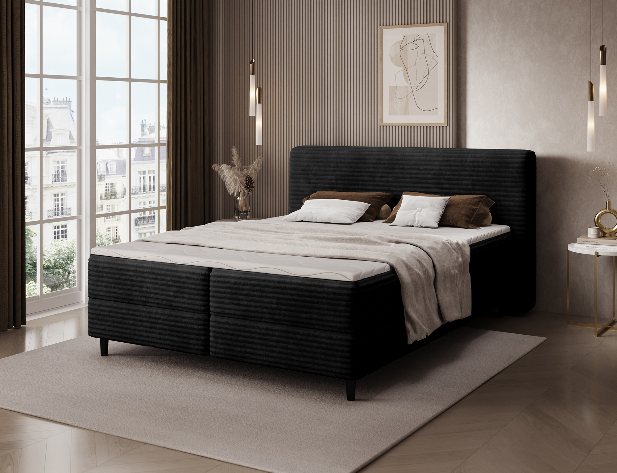 Boxspring Cortiko Rozměry: 180 x 200 cm