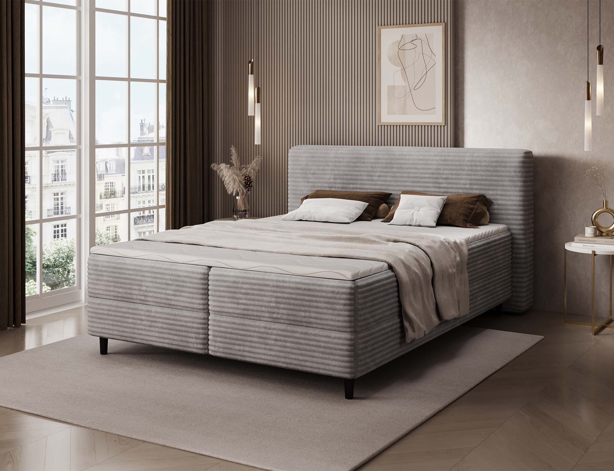 Boxspring Cortiko Rozměry: 180 x 200 cm