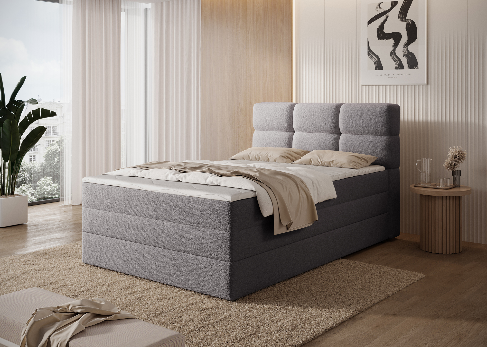 Boxspring Kasped Rozměr: 120 x 200 cm