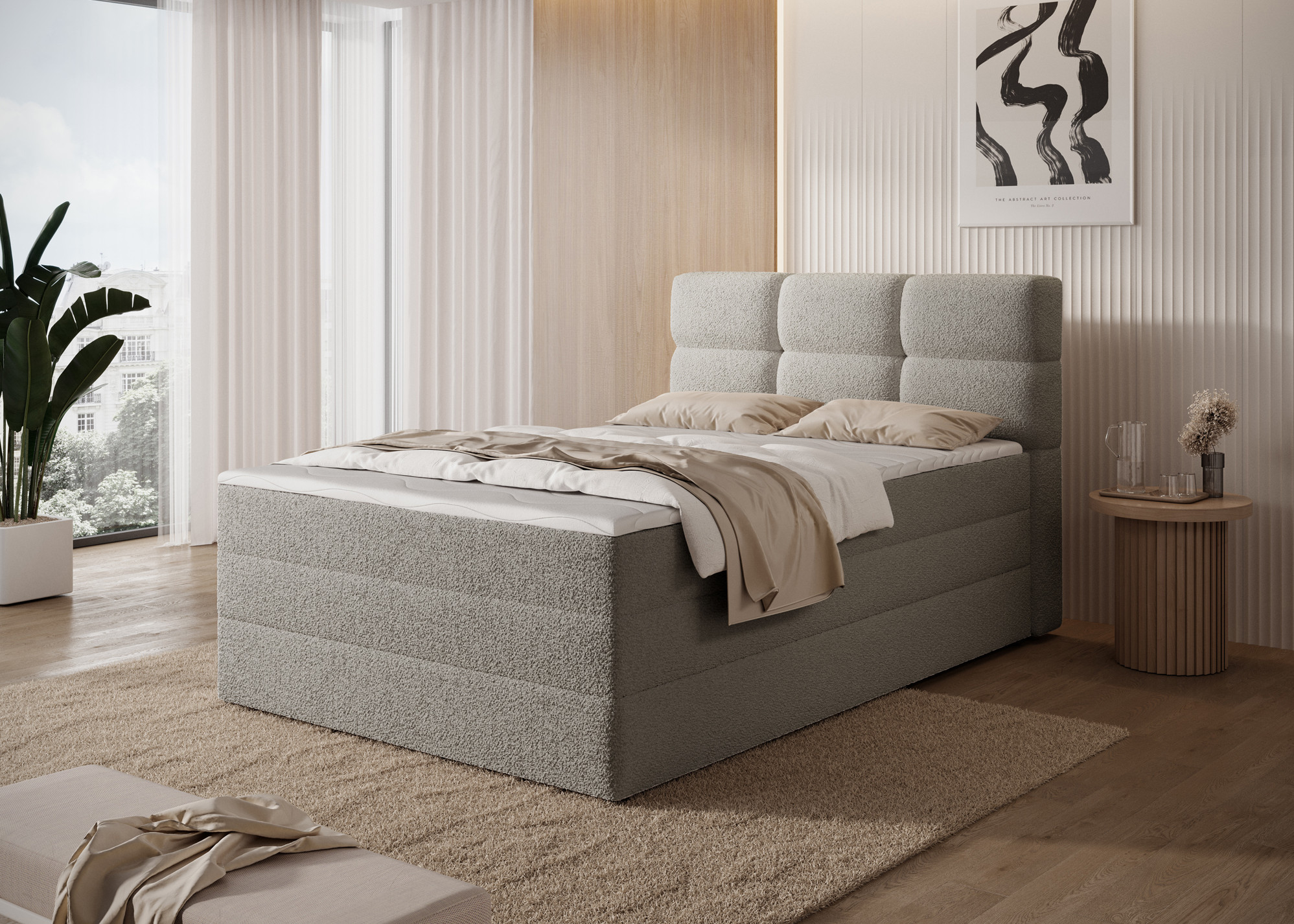 Boxspring Kasped Rozměr: 120 x 200 cm