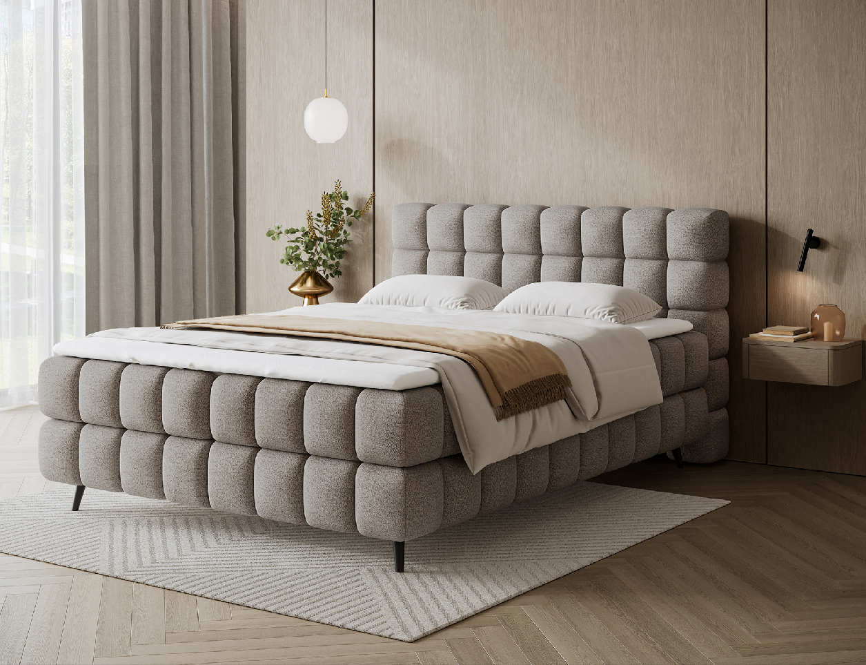 Boxspring Sabeno Rozměry: 140 x 200 cm