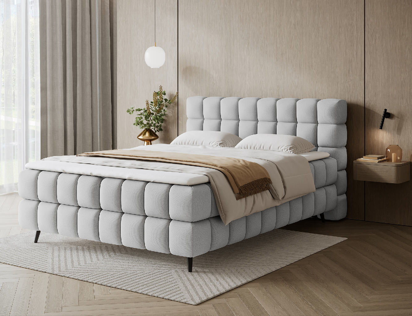 Boxspring Sabeno Rozměry: 140 x 200 cm