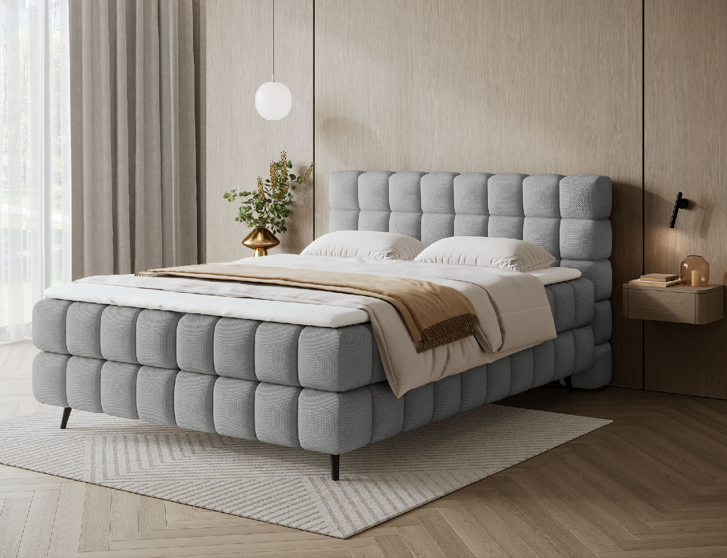 Boxspring Sabeno Rozměry: 160 x 200 cm