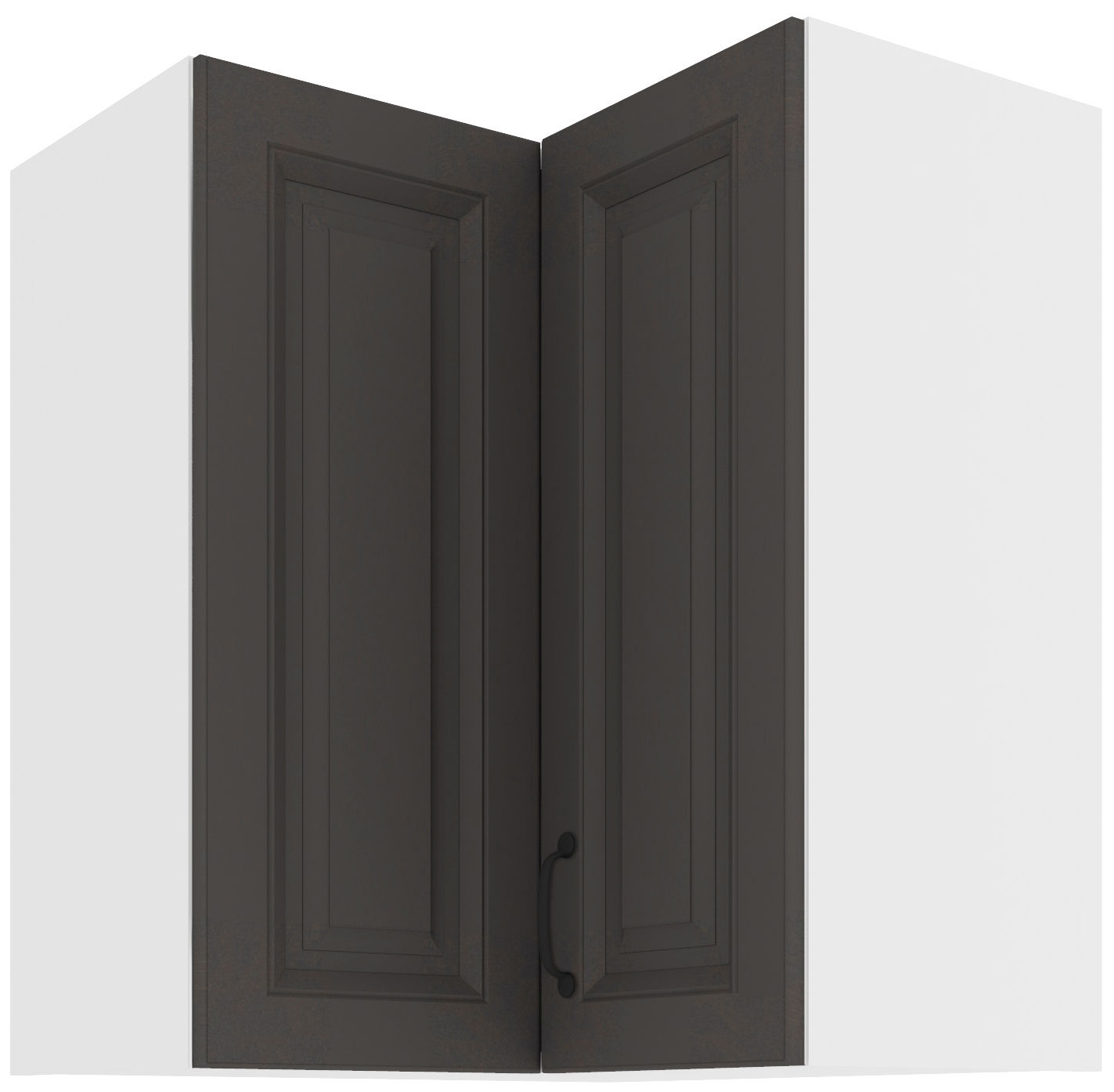 Horní rohová skříňka Stilo 60x60 GN-72 2F (90°) Barva korpusu: Bílá