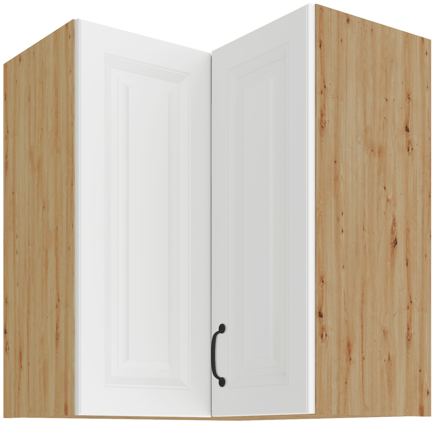 Horní rohová skříňka Stilo 60x60 GN-72 2F (90°) Barva korpusu: Dub artisan