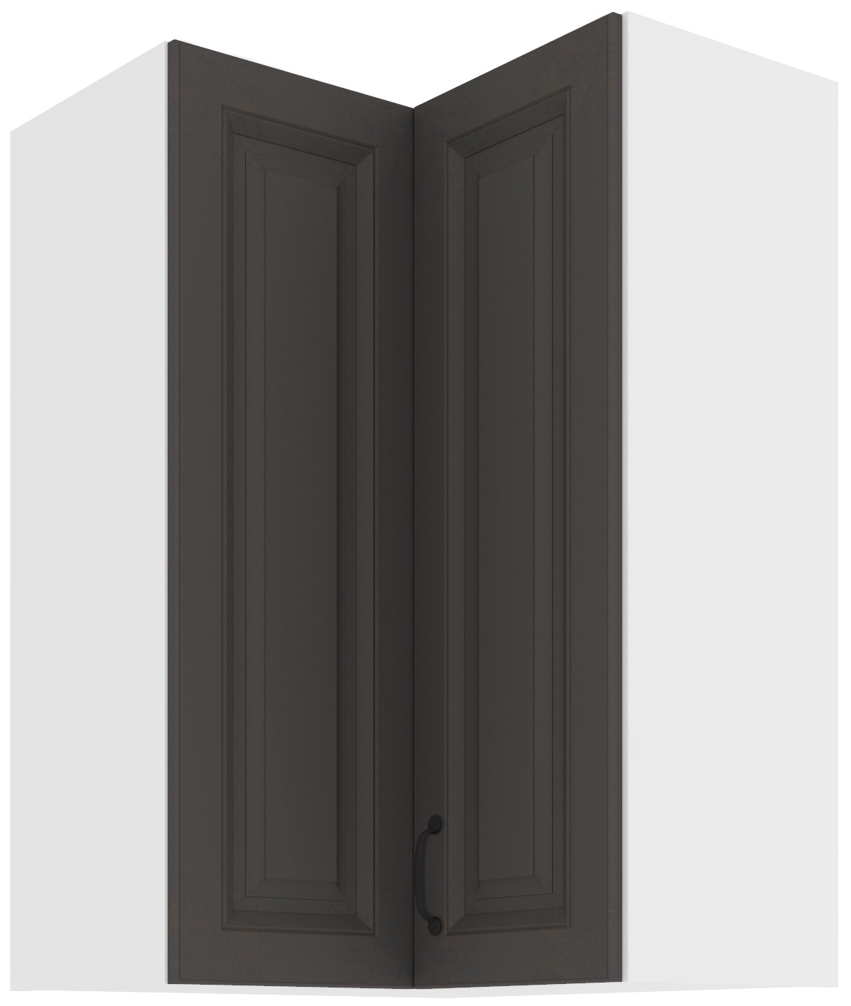 Horní rohová skříňka Stilo 60x60 GN-90 2F (90°) Barva korpusu: Bílá