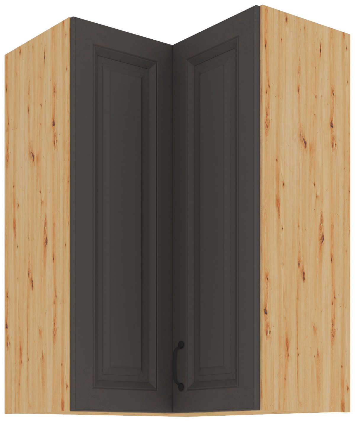Horní rohová skříňka Stilo 60x60 GN-90 2F (90°) Barva korpusu: Dub artisan