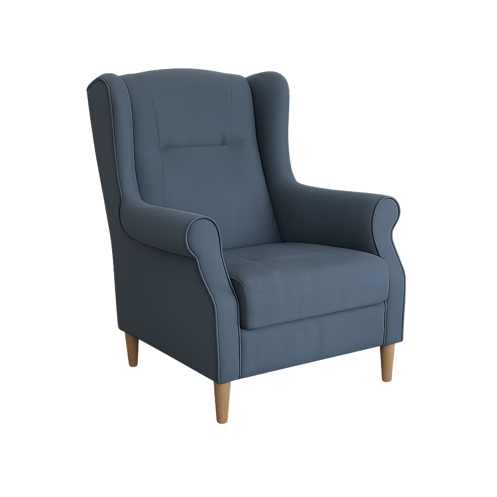 Křeslo Aneres látka: Shanghai Jeans