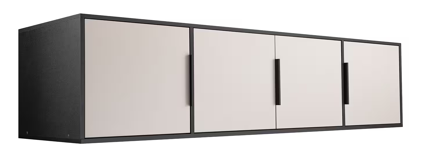 Nástavec na skříň Lati D4 Barva korpusu: Černá