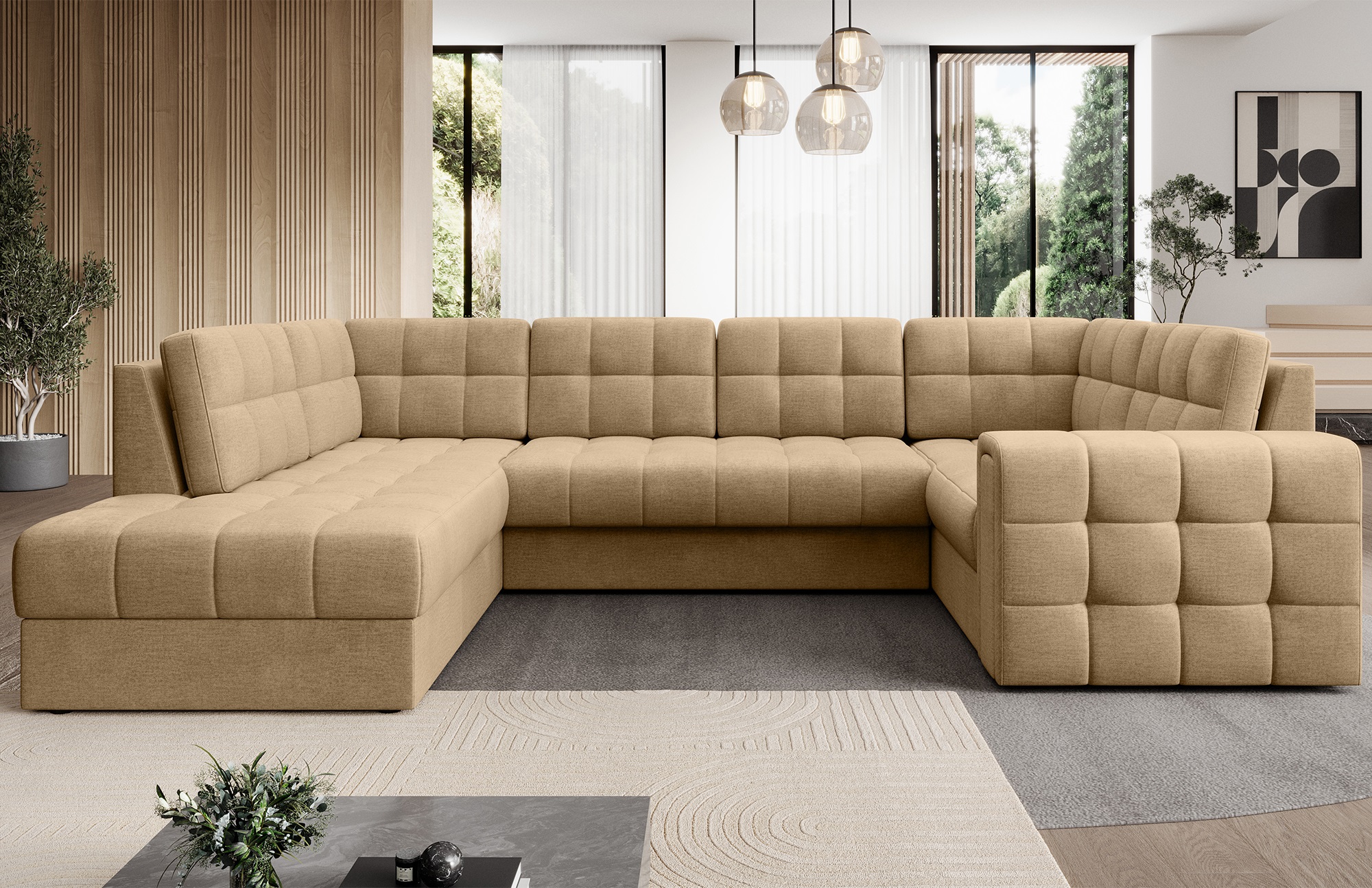 Sedací souprava Blewett Provedení: Levá U