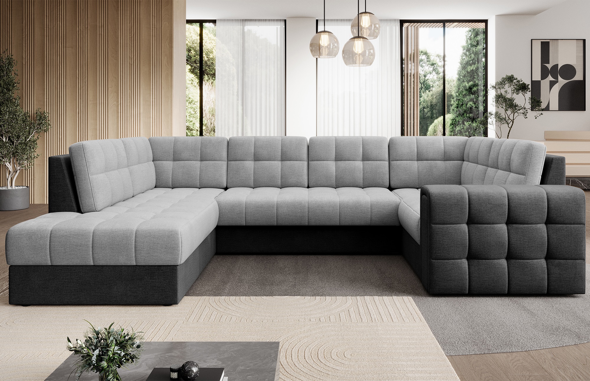 Sedací souprava Blewett Provedení: Levá U