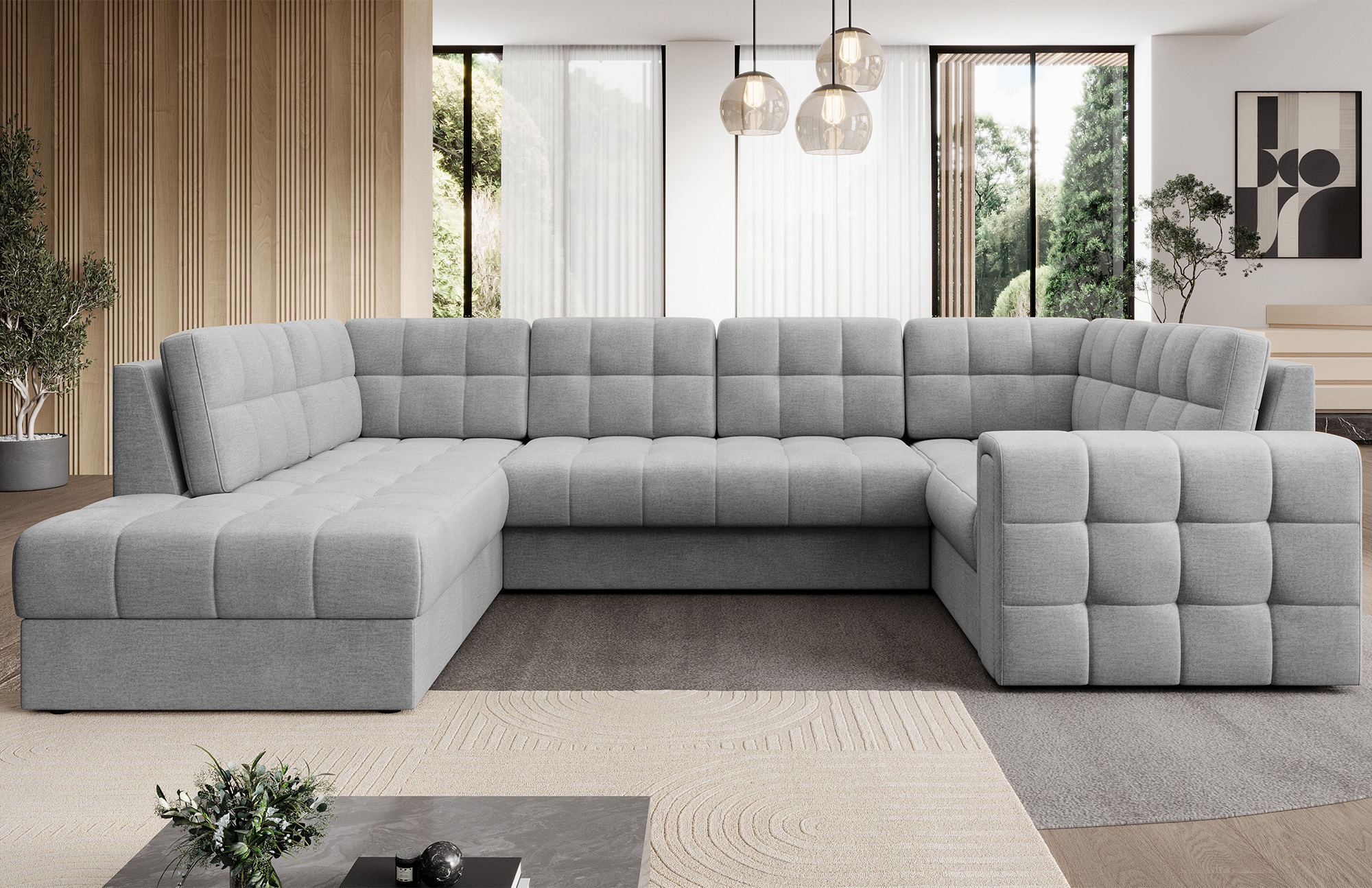 Sedací souprava Blewett Provedení: Levá U