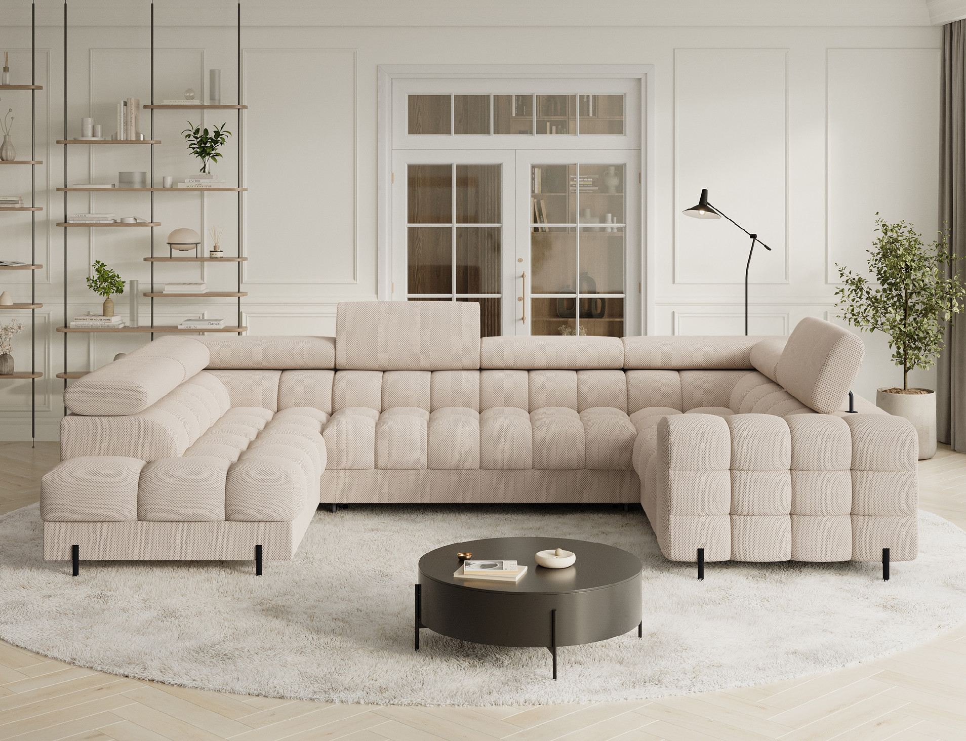 Sedací souprava Fectory Provedení: Levá U