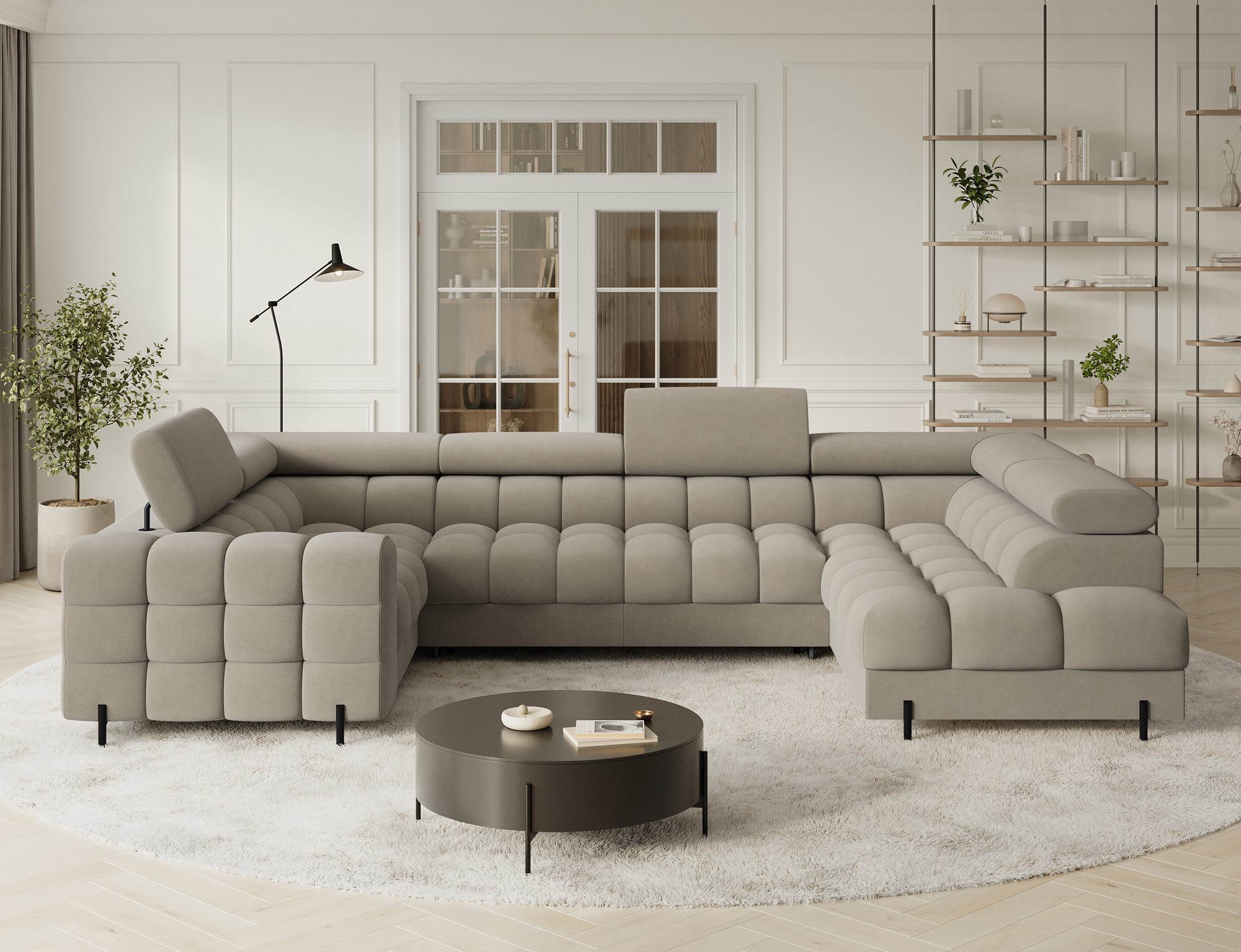 Sedací souprava Fectory Provedení: Pravá U