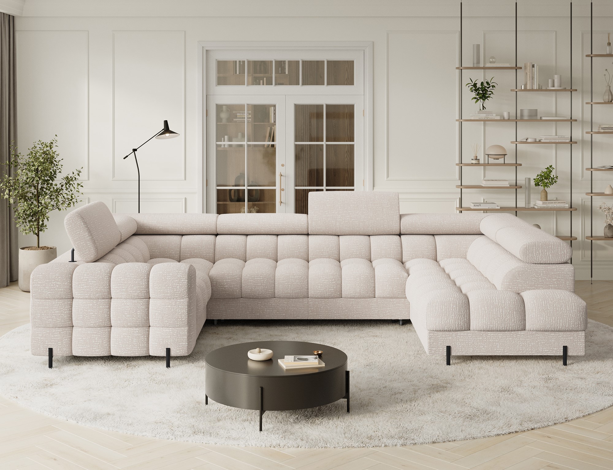 Sedací souprava Fectory Provedení: Pravá U