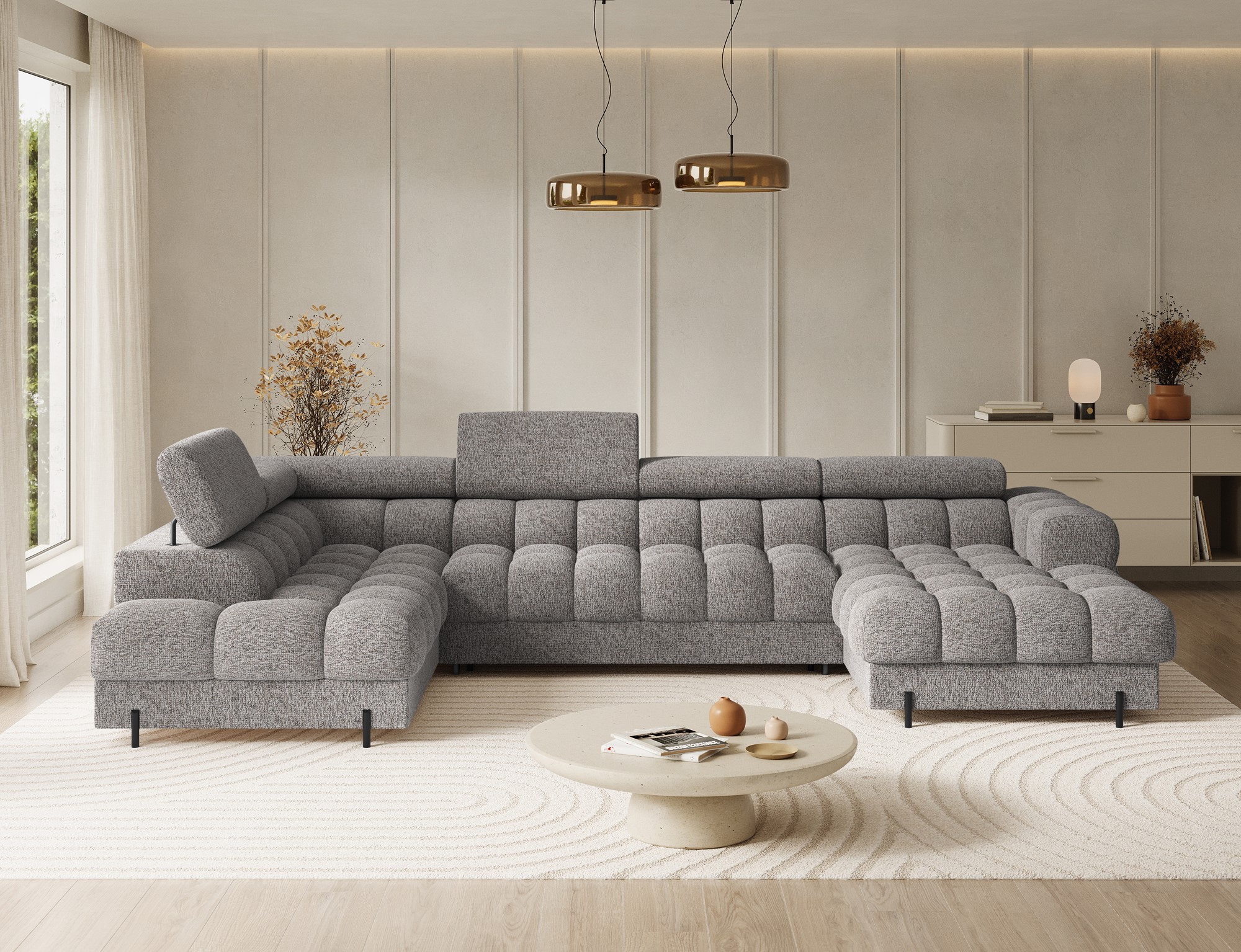 Sedací souprava Feraria Provedení: Pravá U